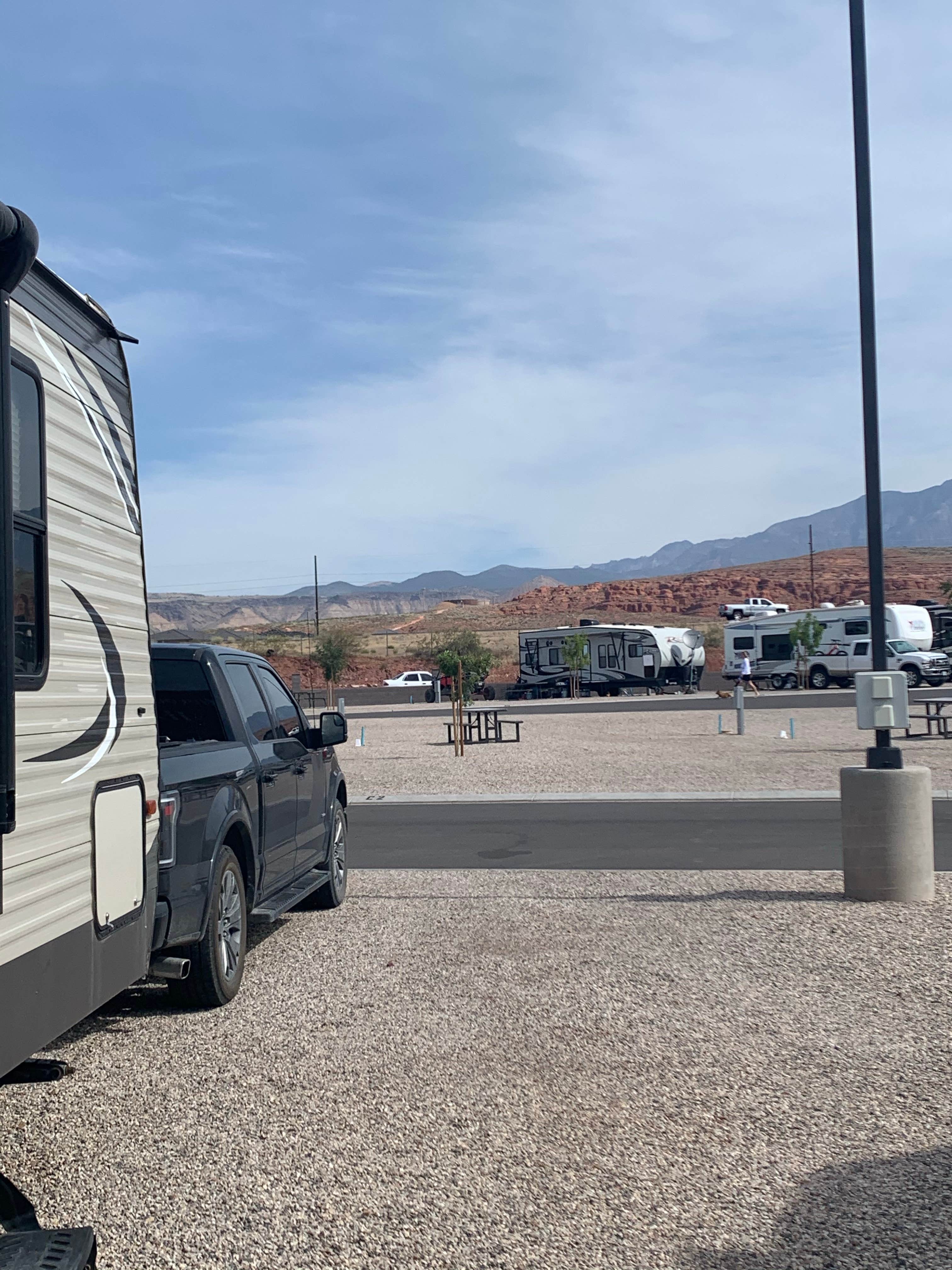 Jamie B.'s photo of rv camping at Southern Utah RV Resort near Enterprise, UT