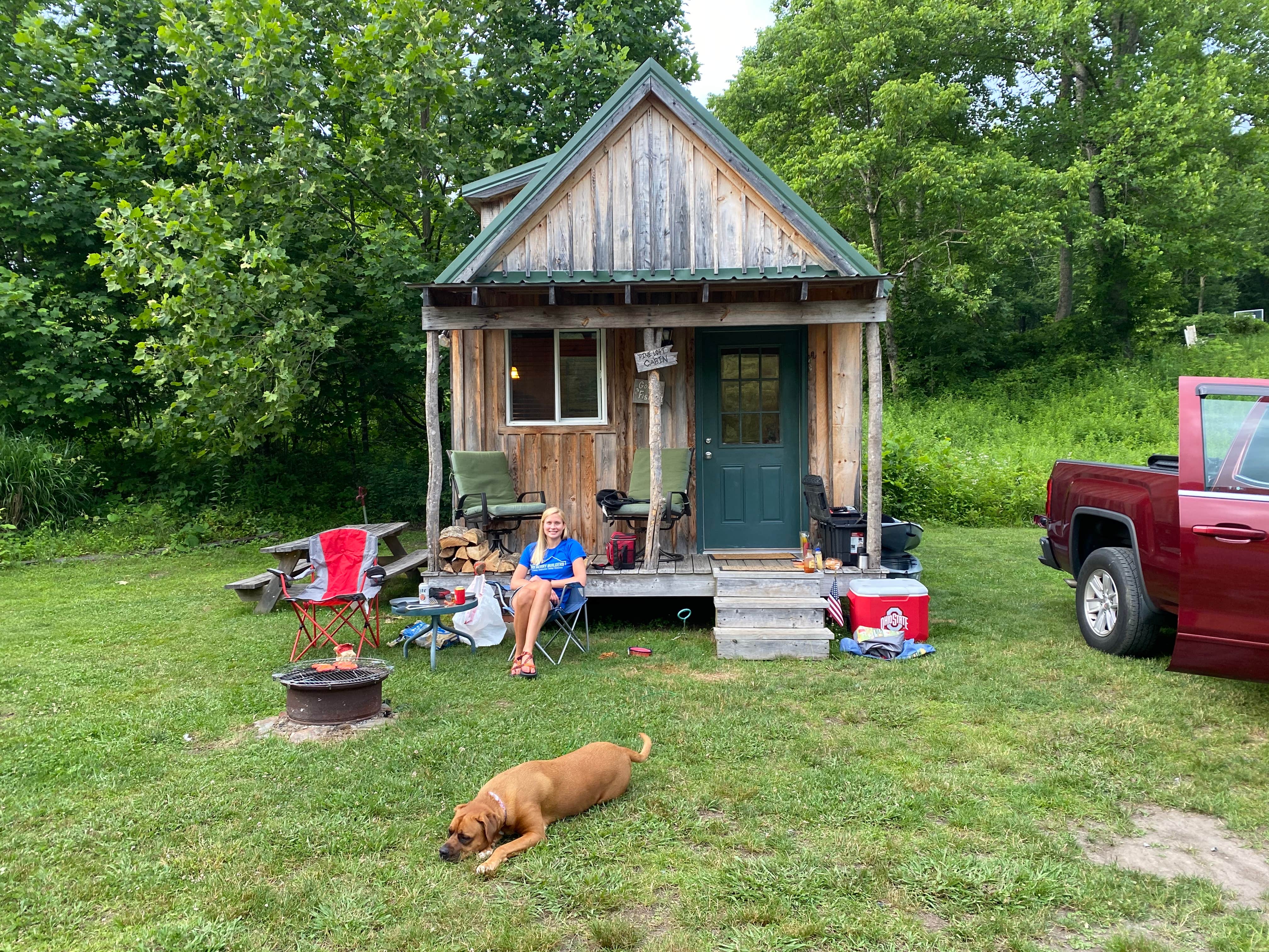 Vince B.'s photo of a cabin at Buck Hill Campground near Erwin, TN