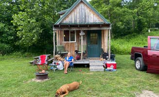 Vince B.'s photo of a cabin at Buck Hill Campground near Newland, NC