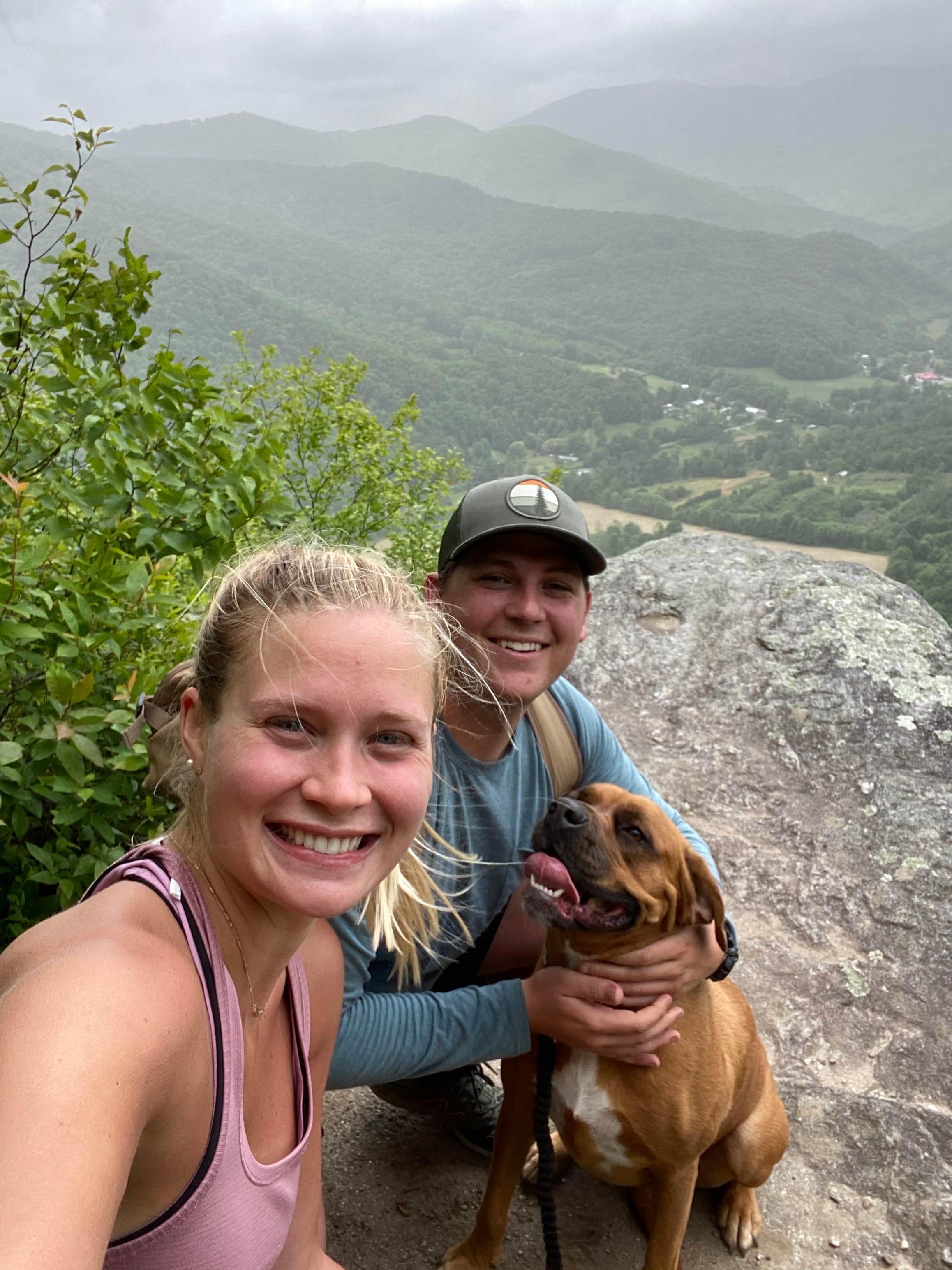 Vince B.'s photo of camping with pets at Buck Hill Campground near Green Mountain, NC