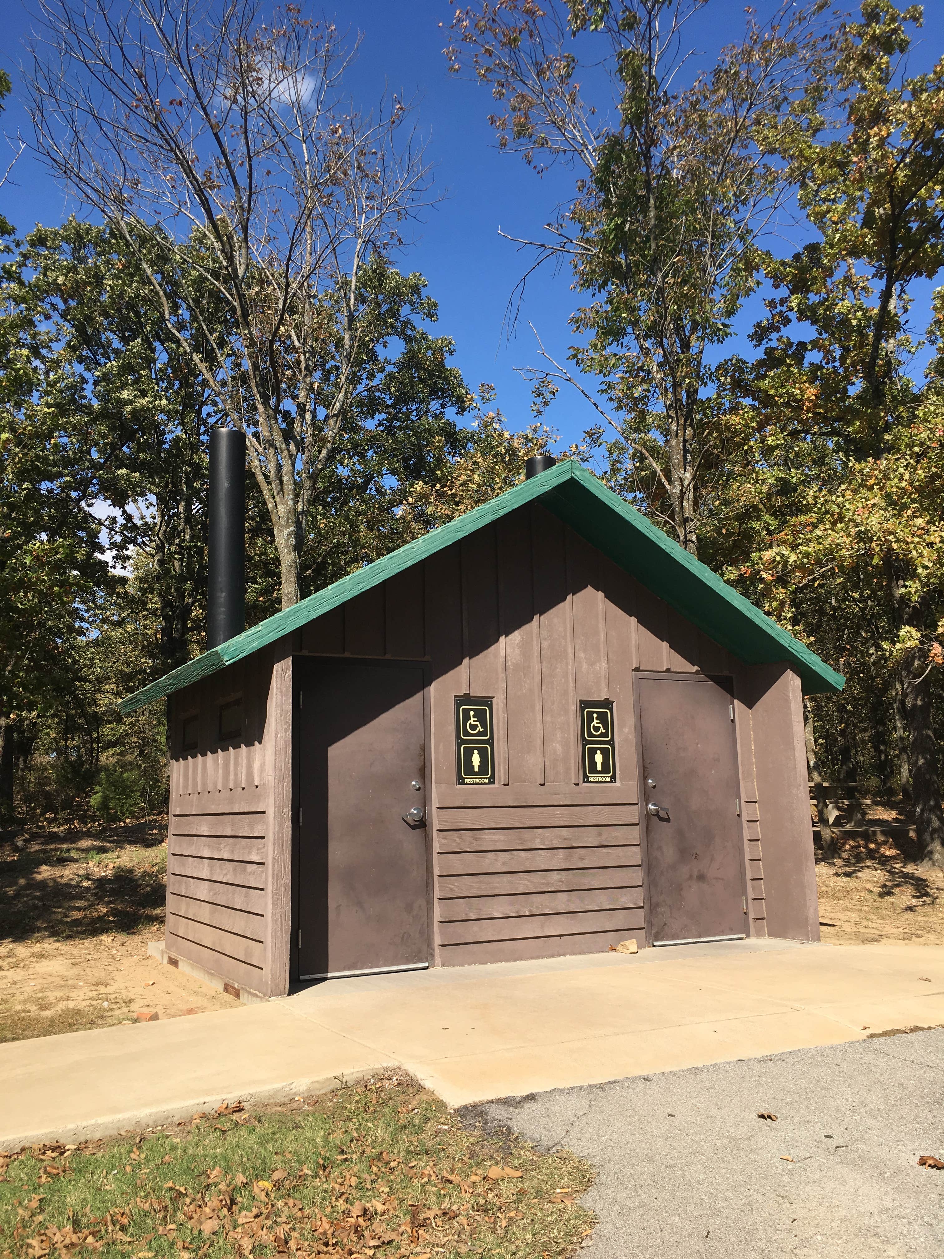 Annie C.'s photo of glamping accommodations at Bull Creek Peninsula near Burbank, OK