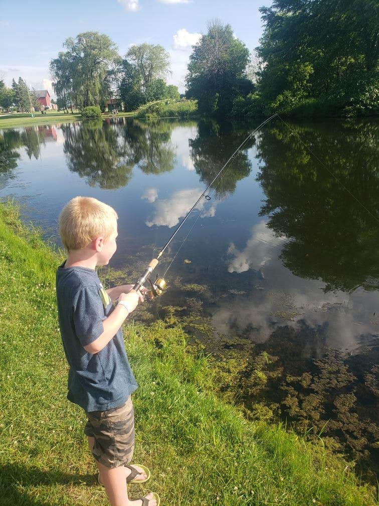 Camper-submitted photo at Circle K Campground near Dousman, WI