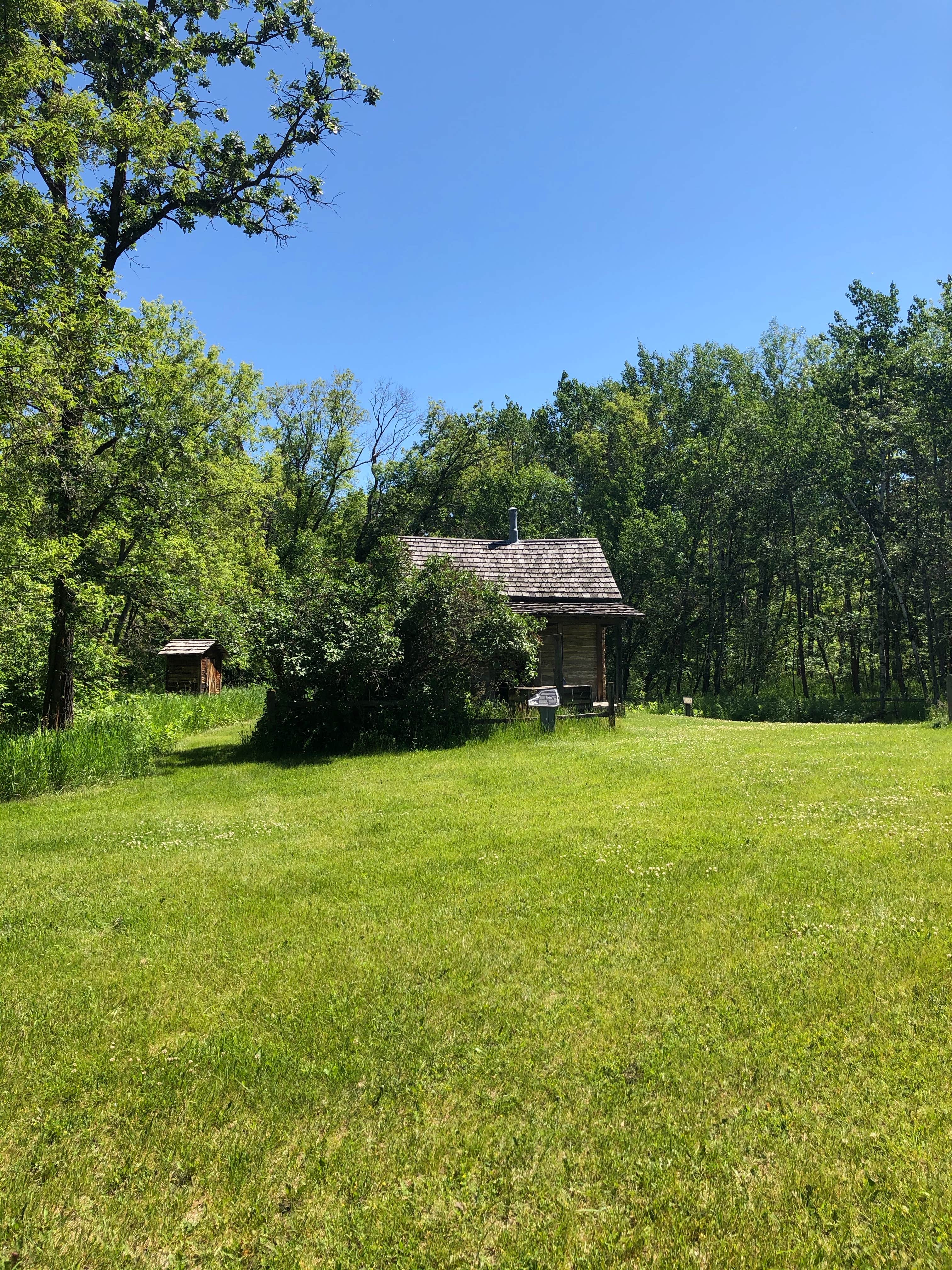 Ason S.'s photo of glamping accommodations at Old Mill State Park Campground near Grafton, ND