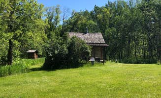 Ason S.'s photo of glamping accommodations at Old Mill State Park Campground near Grafton, ND