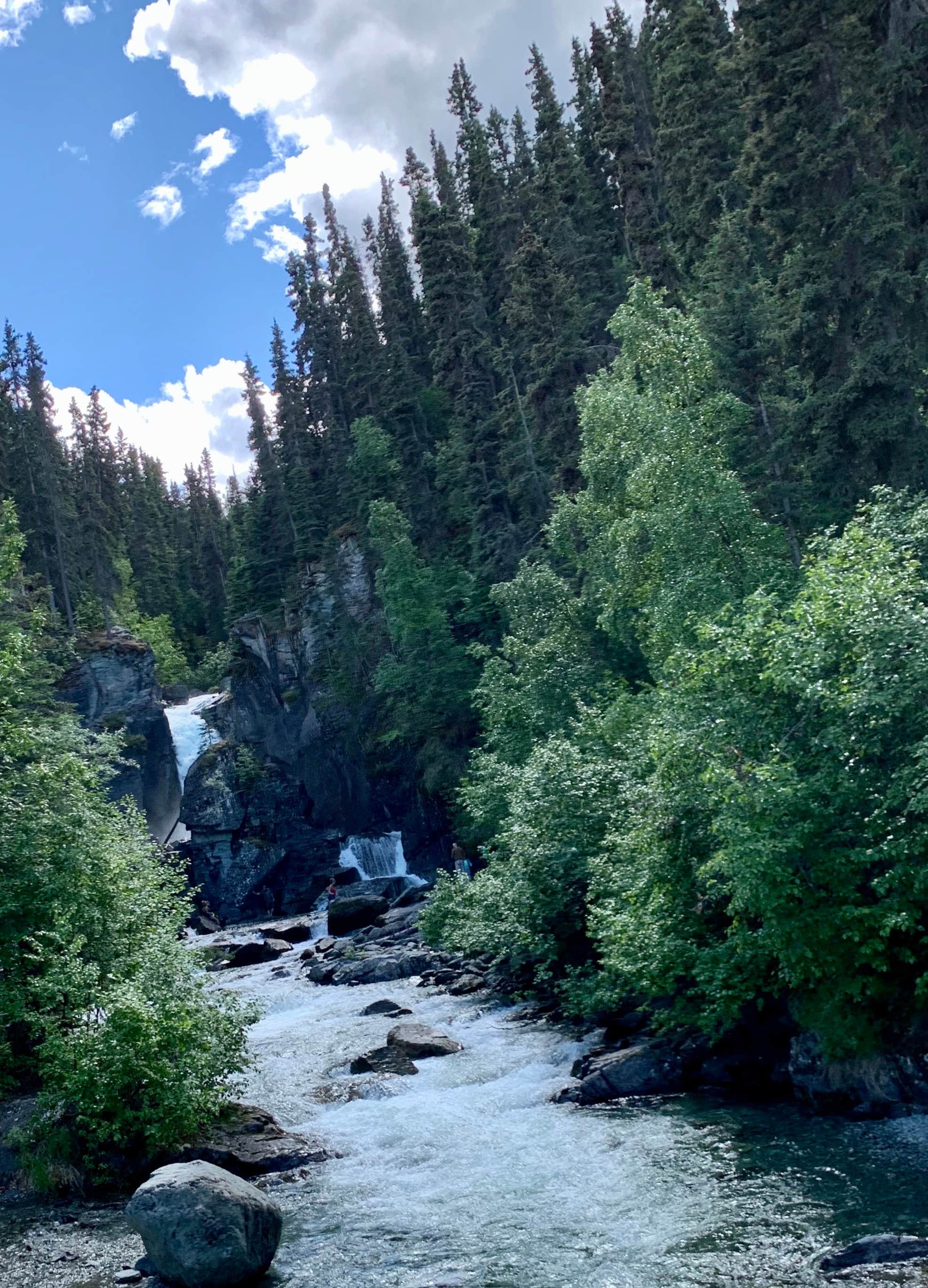 Camper-submitted photo at Liberty Falls State Recreation Site near Copper Center, AK