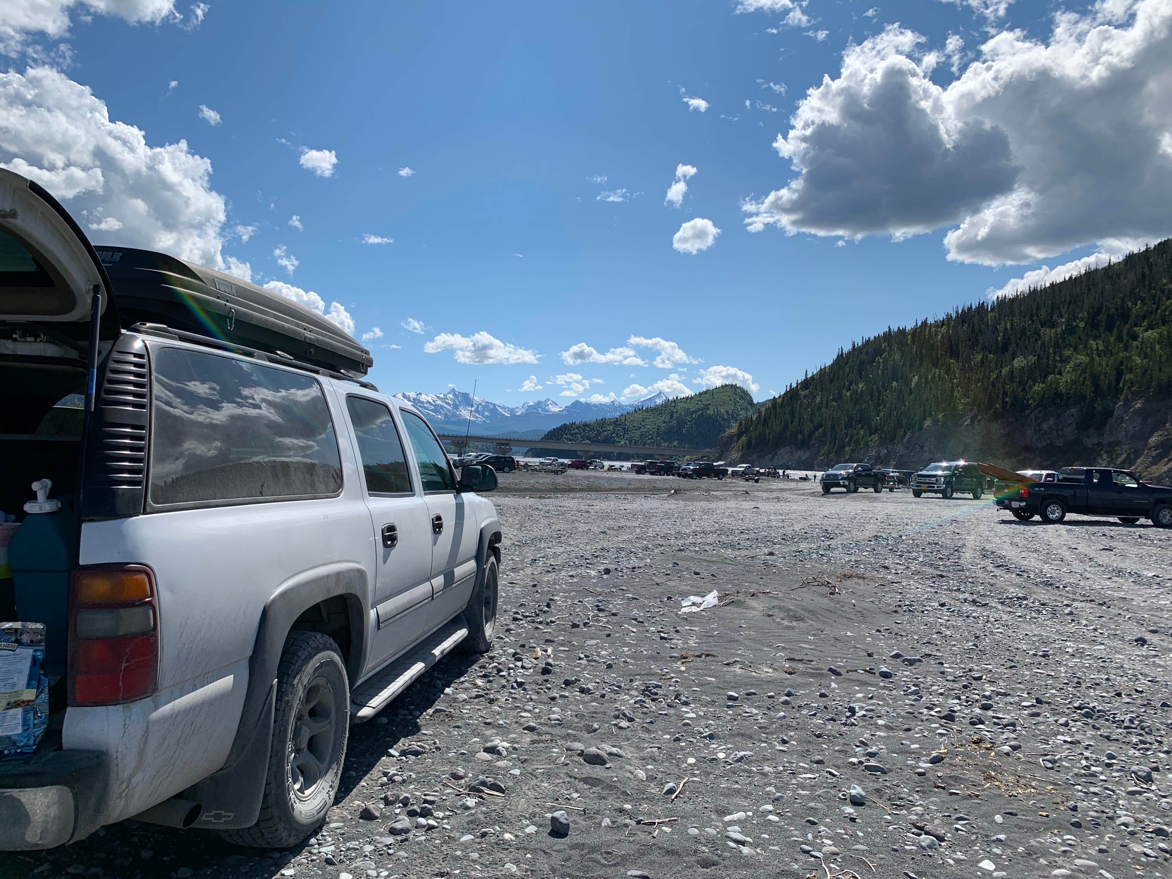 Camper-submitted photo at Copper River Campground — Wrangell-St. Elias National Park near Chitina, AK