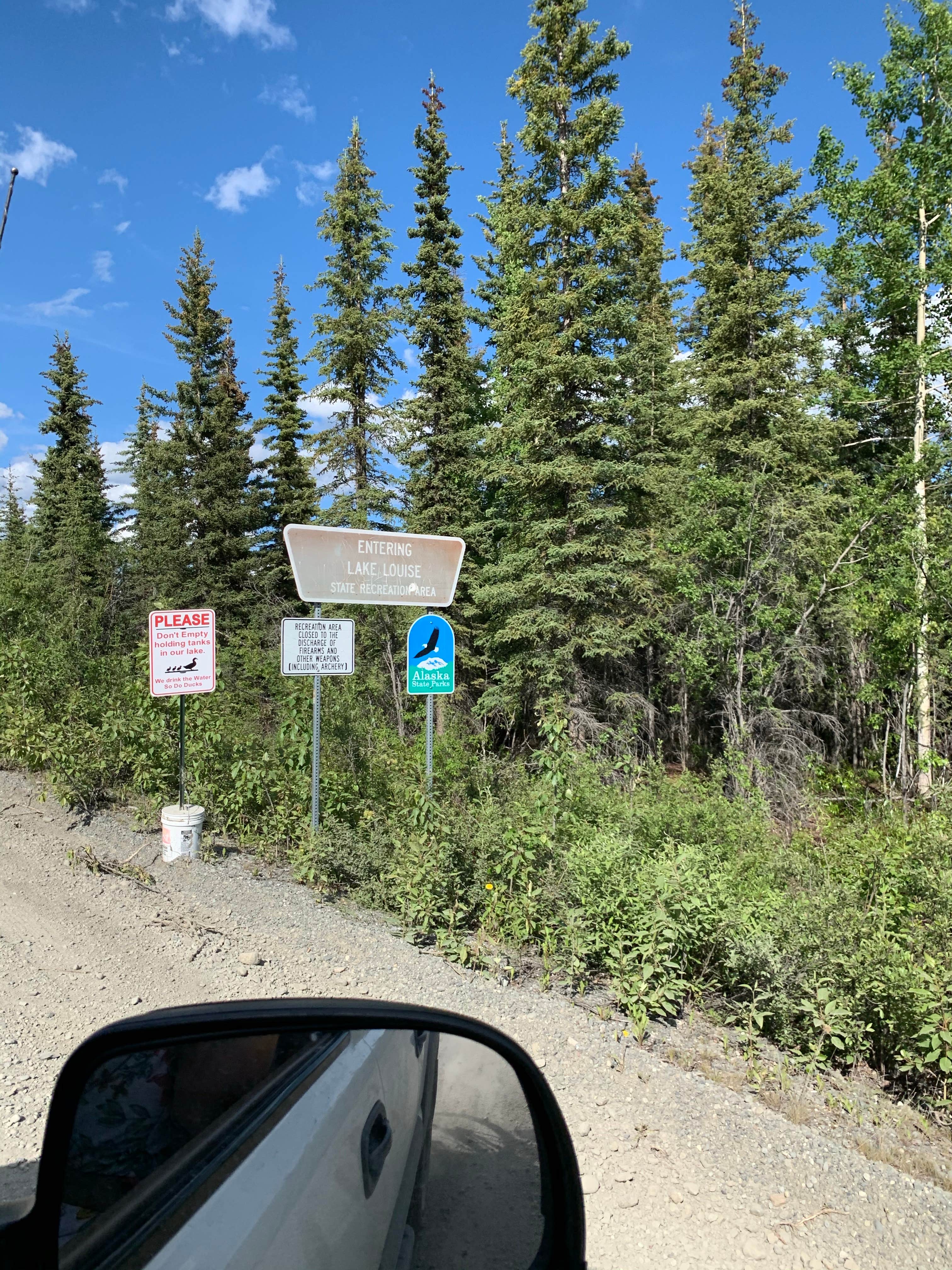 Camper-submitted photo at Lake Louise State Rec Area near Glennallen, AK