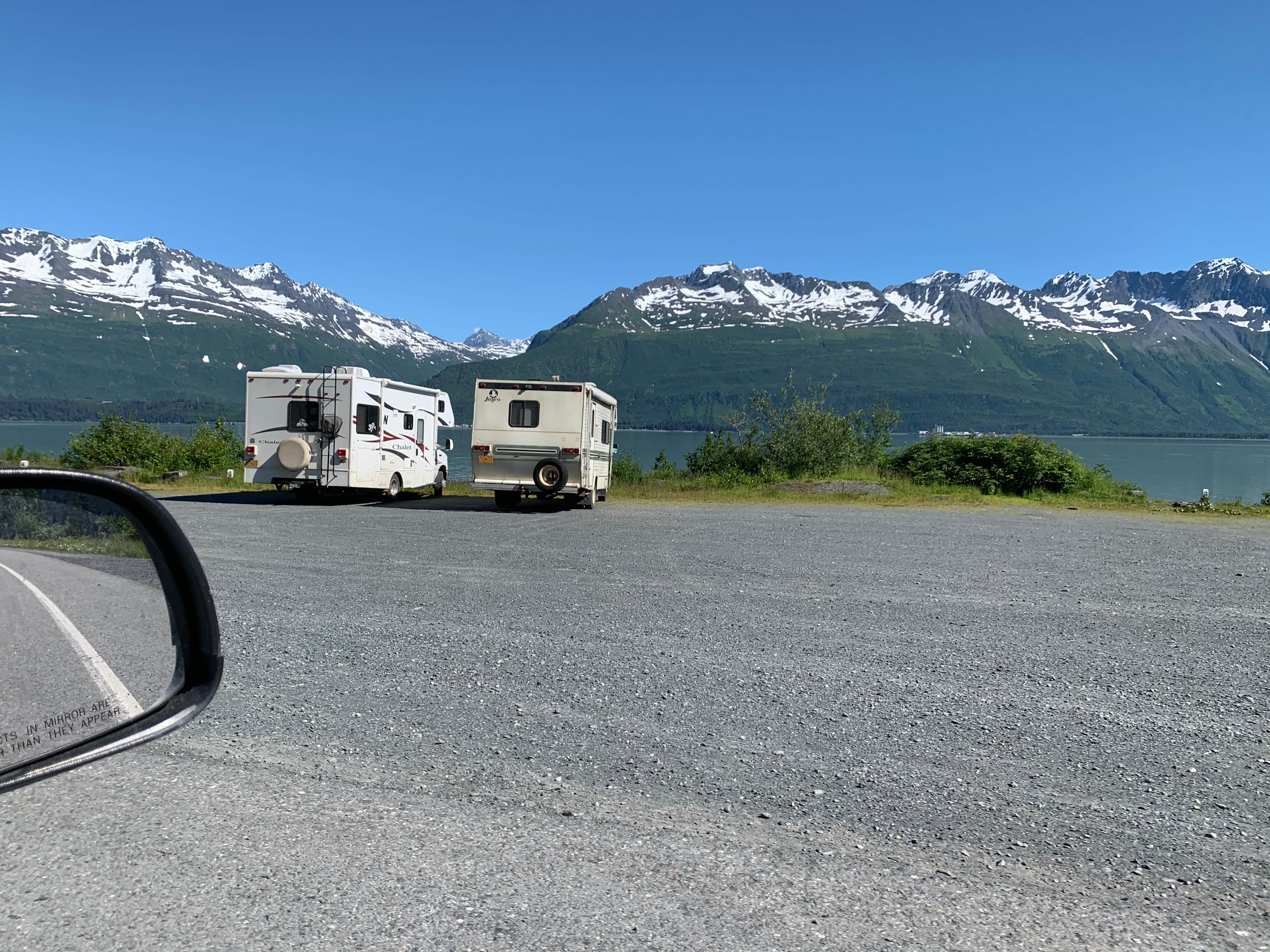 Tanya B.'s photo of rv camping at Allison Point Campground near Valdez, AK