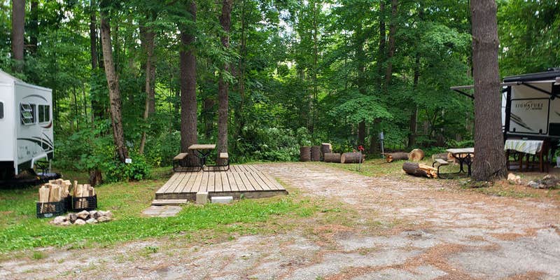 Camper submitted image from Bonnie Brae Cabins and Campsites