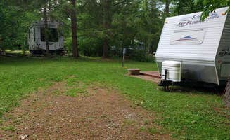 Jean C.'s photo of rv camping at Bonnie Brae Cabins and Campsites near Selkirk, NY