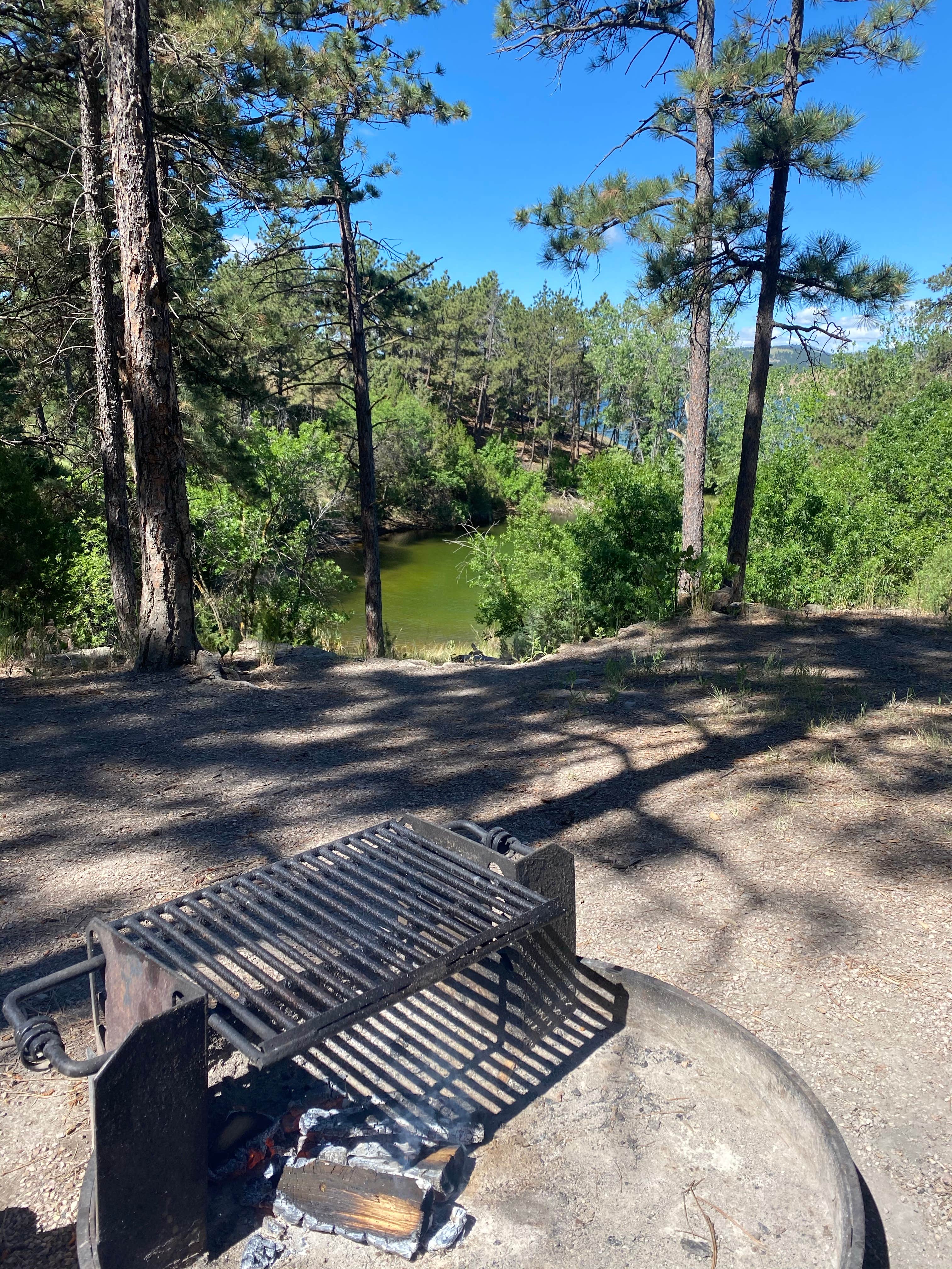 Camper-submitted photo at Angostura Recreation Area — Angostura Recreation Area near Nebraska National Forests and Grasslands
