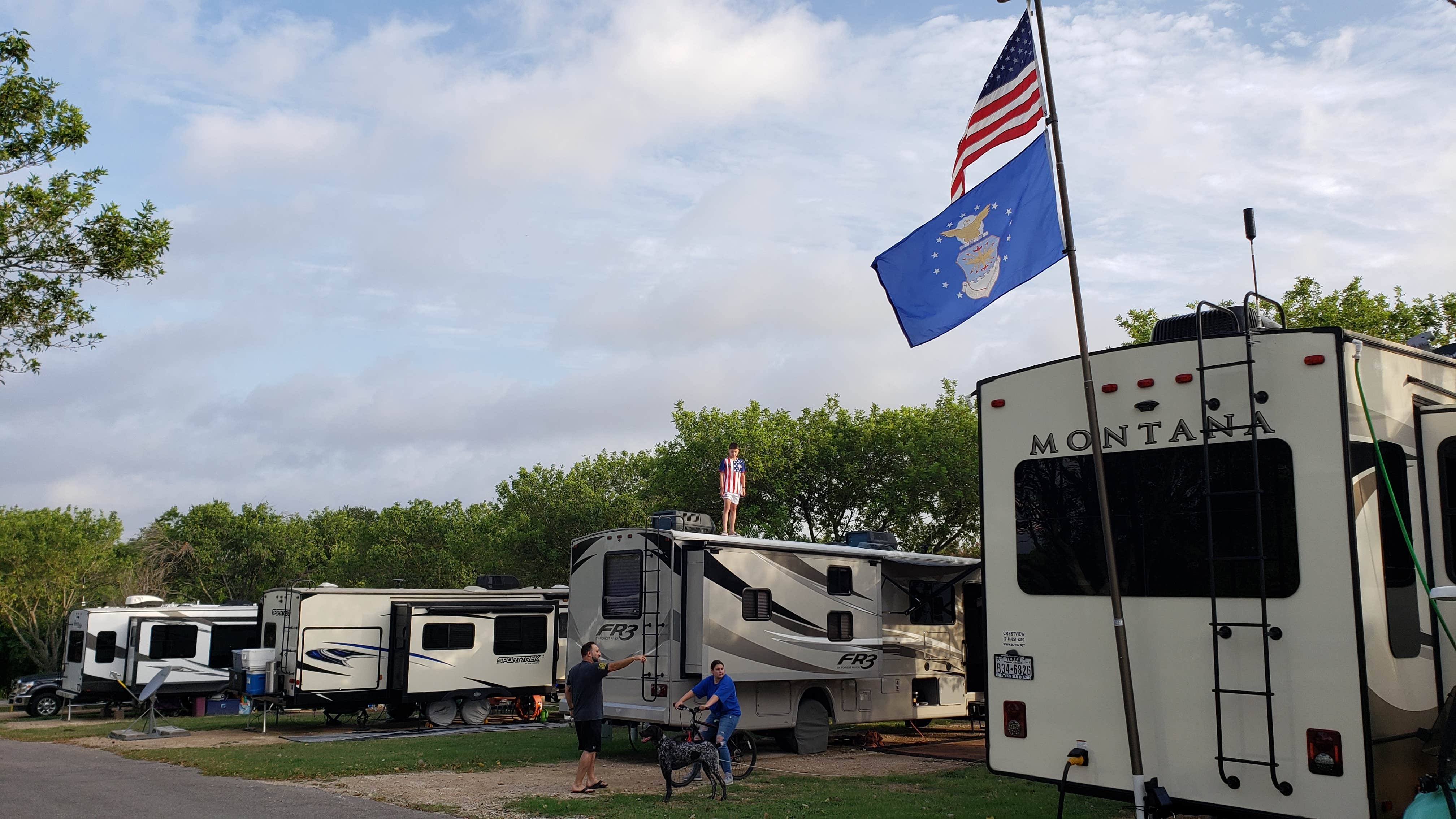 Kelly C.'s photo of rv camping at Stone Creek RV Park near Shavano Park, TX