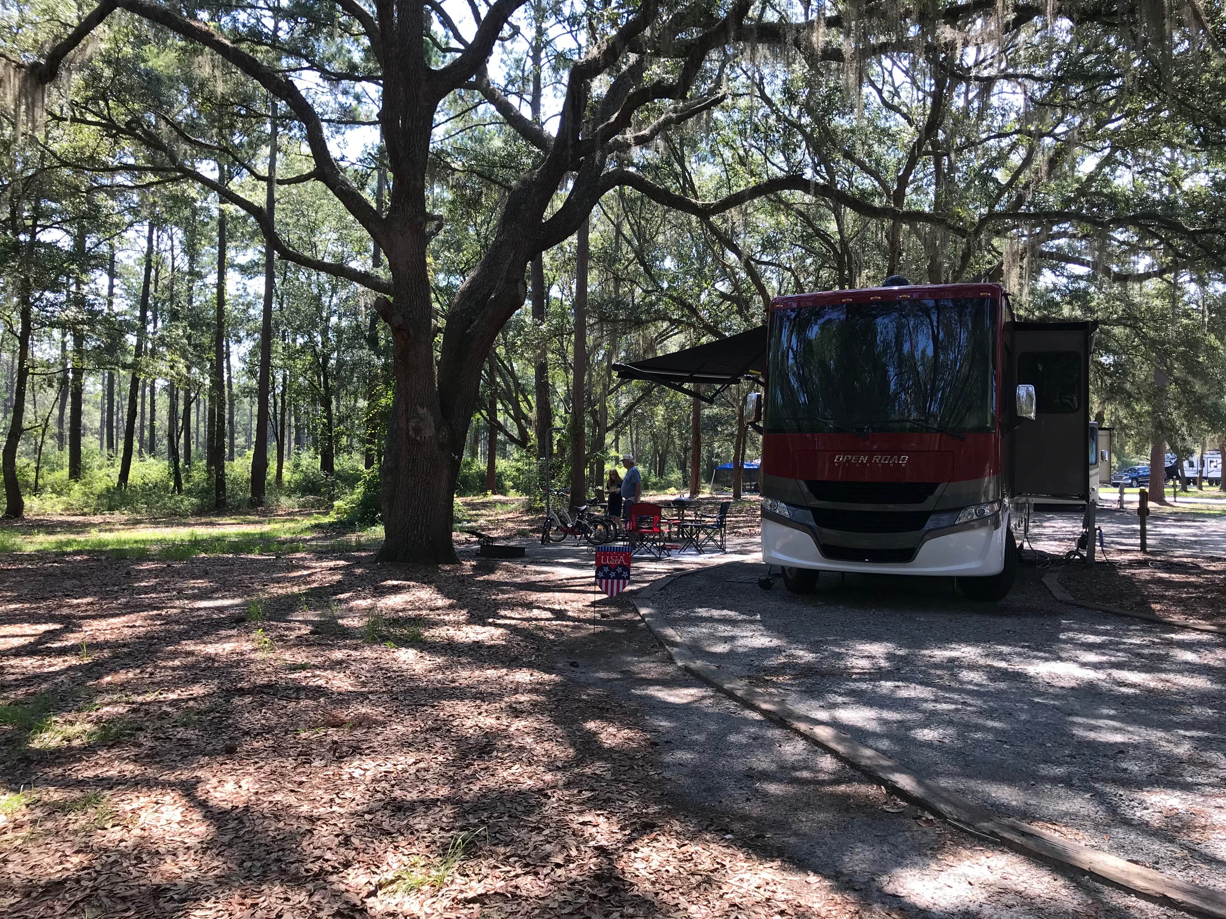 Lauren W.'s photo of rv camping at Reed Bingham State Park Campground near Sparks, GA
