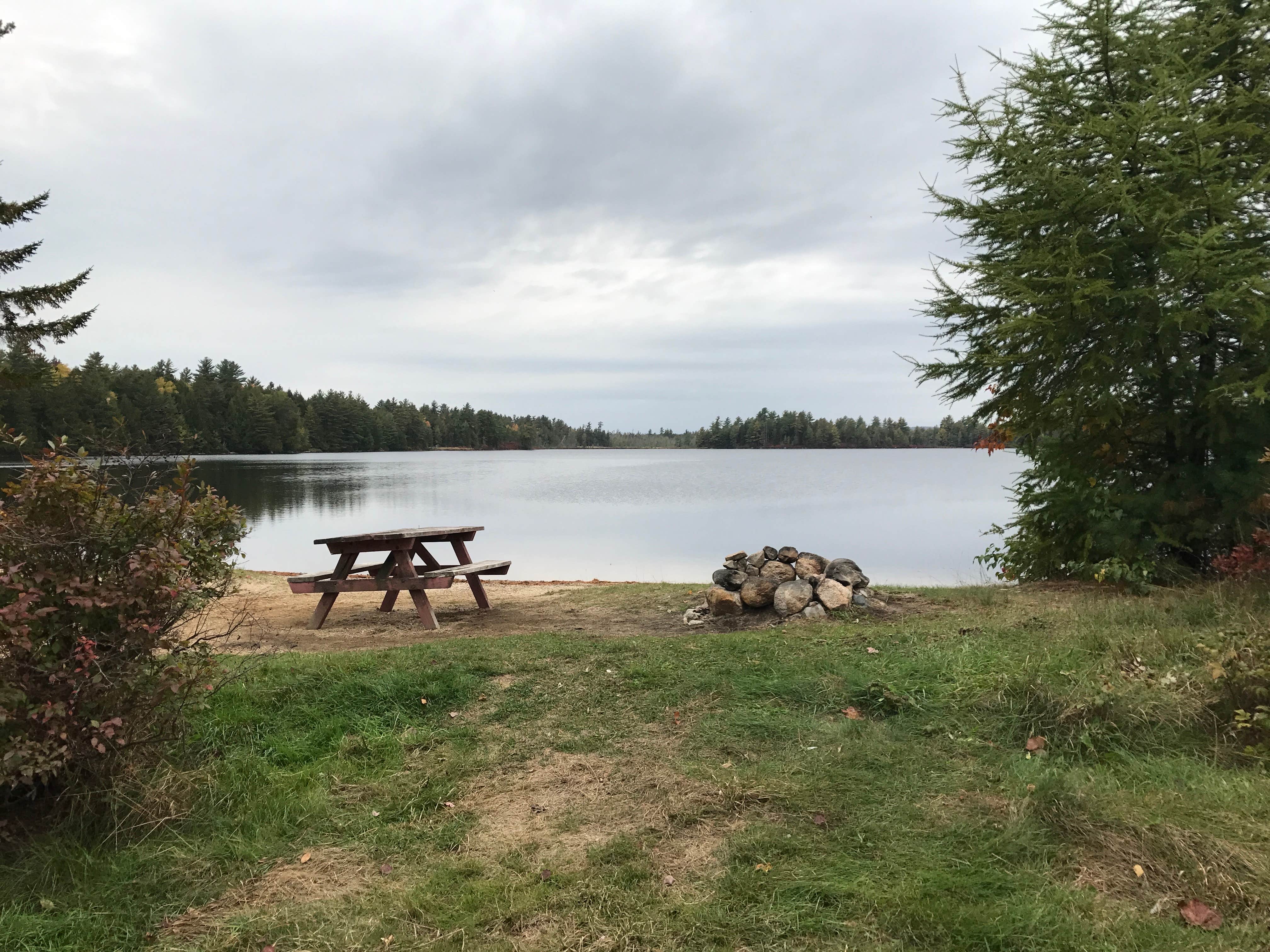 Camper-submitted photo at Unknown Lakes campsites near Grand Lake Stream, ME