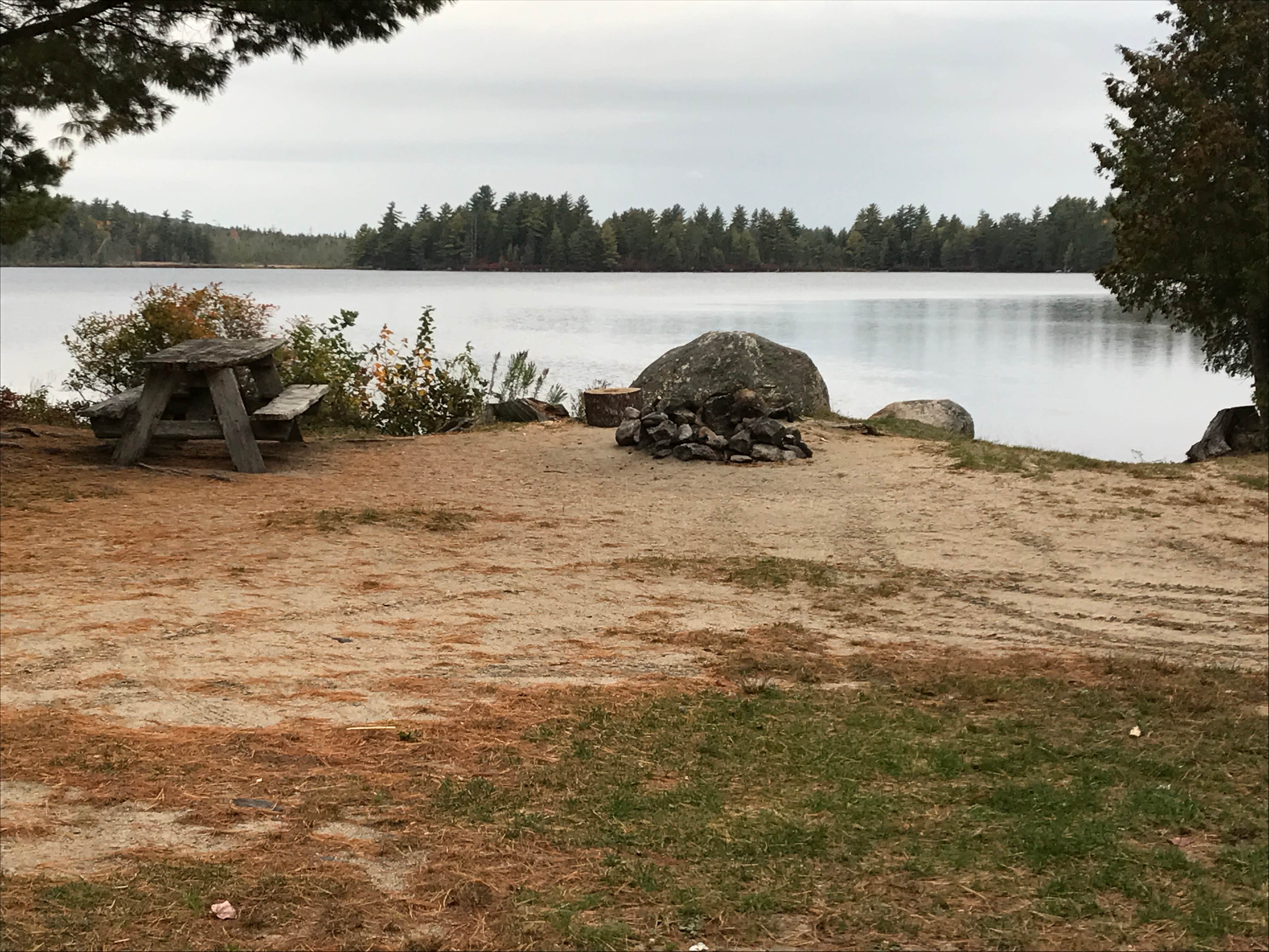 Camper-submitted photo at Unknown Lakes campsites near Grand Lake Stream, ME