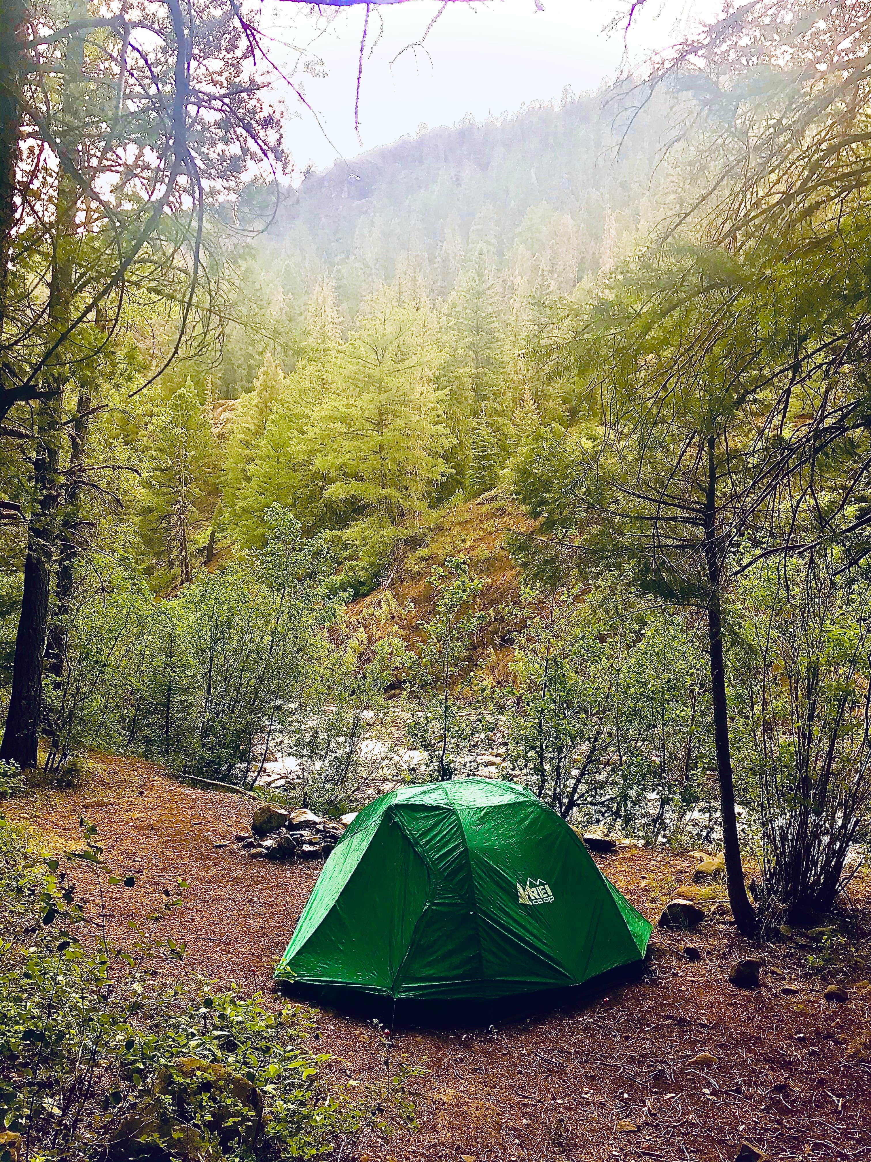 Michael W.'s photo of a dispersed camping area at Del Norte Dispersed Camping near Los Ojos, NM