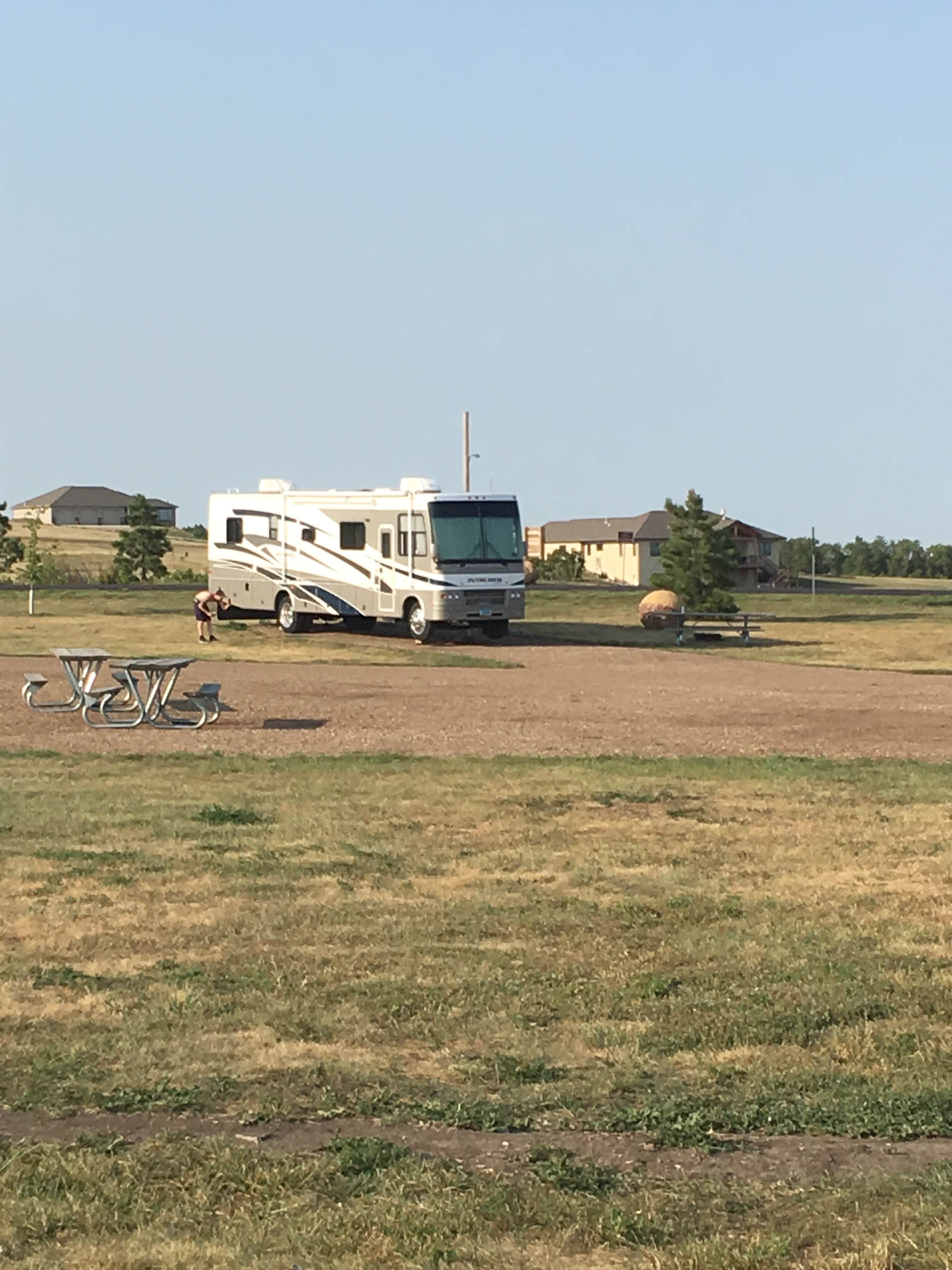 Ason S.'s photo of rv camping at Harmon Lake Rec Area near Washburn, ND