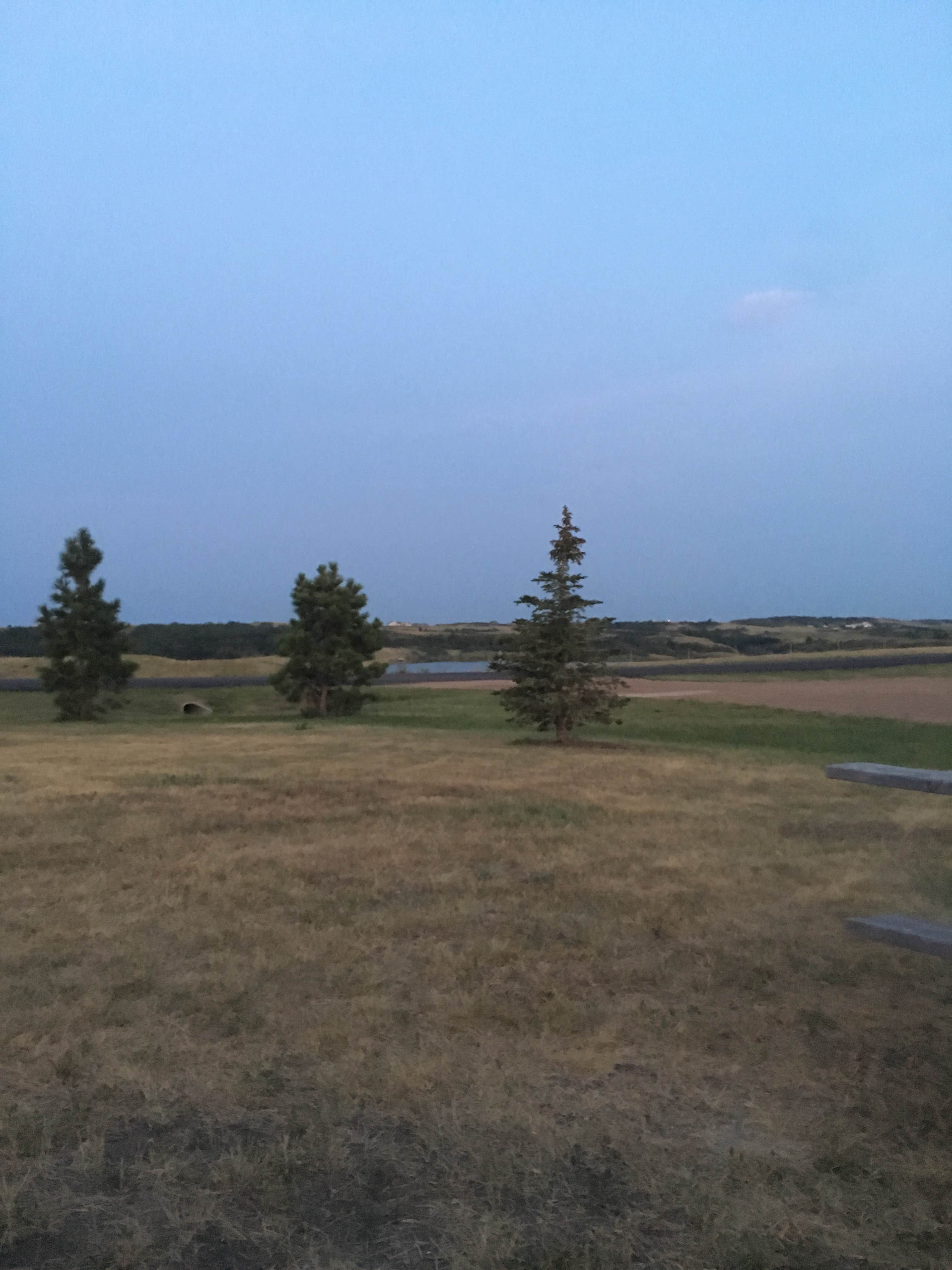 Camper-submitted photo at Harmon Lake Rec Area near Mandan, ND