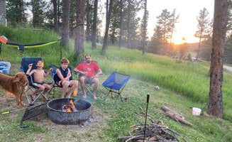 Veronica S.'s photo of camping with pets at Whitetail Campground near Black Hills National Forest