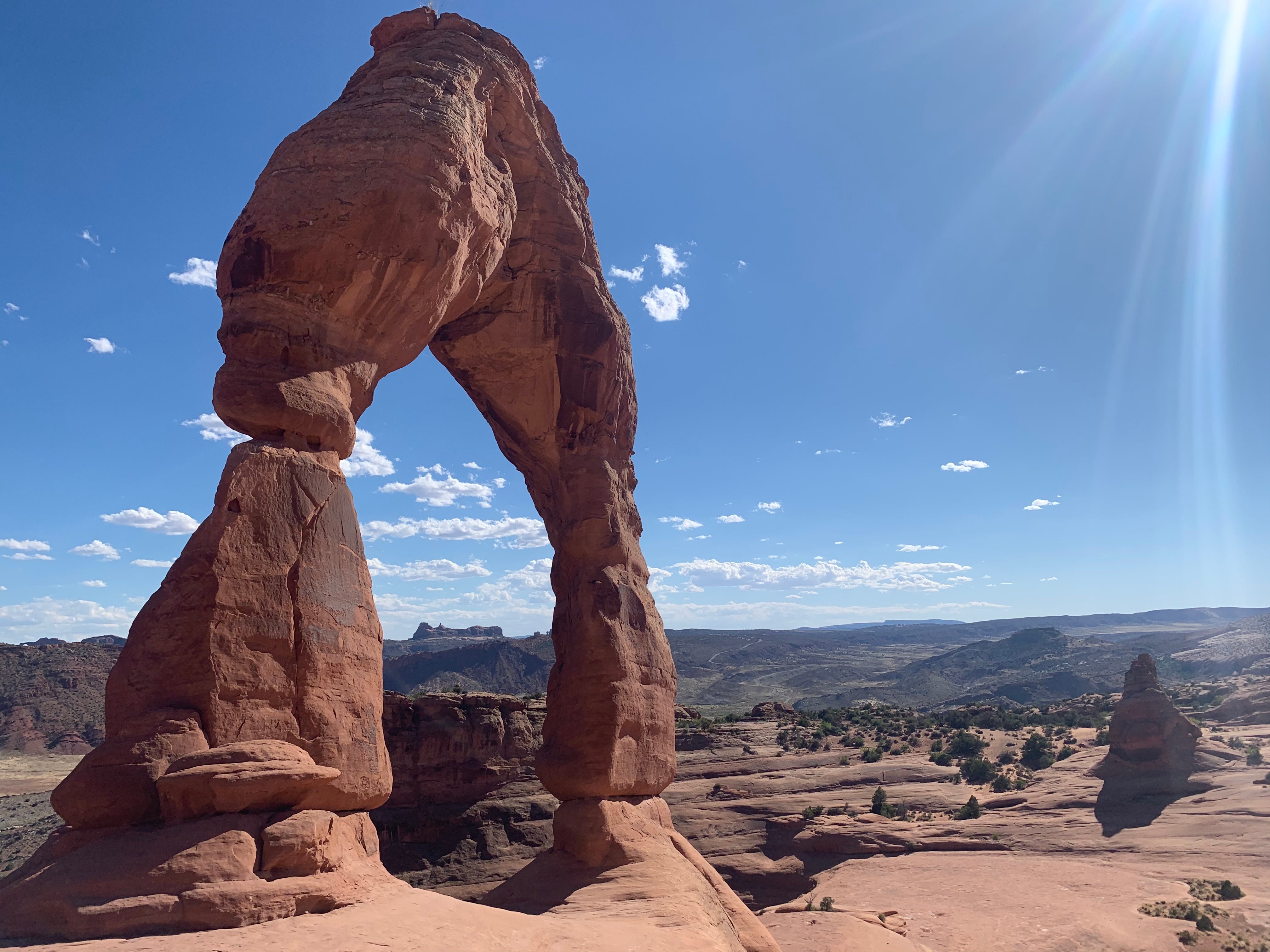 This resort is extremely close to the entrance to Arches NP.