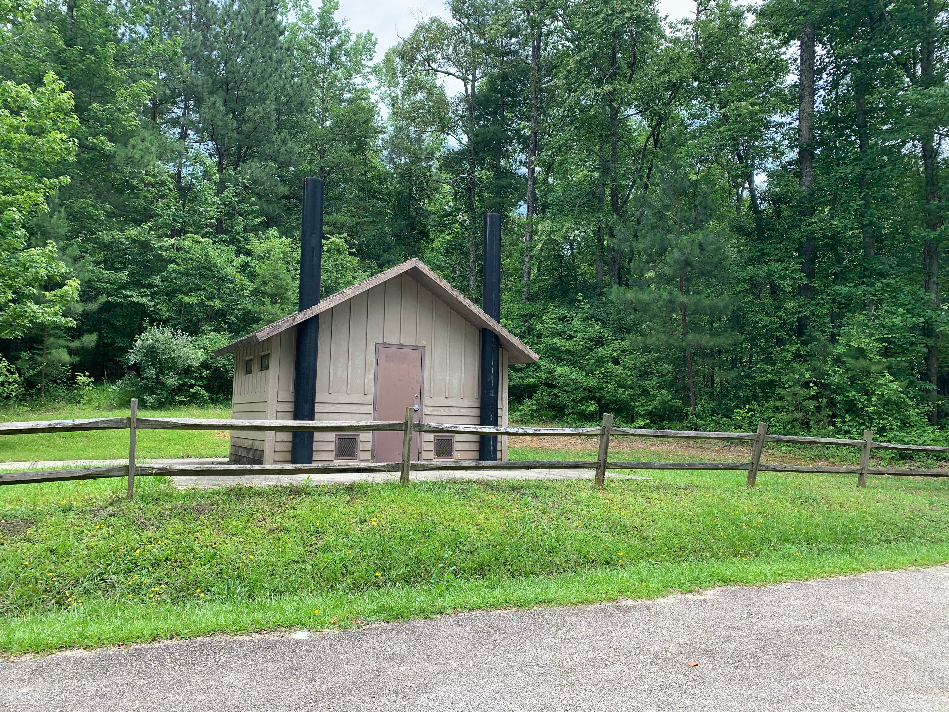 Elizabeth G.'s photo of a cabin at Lake Russell Recreation Area near Commerce, GA