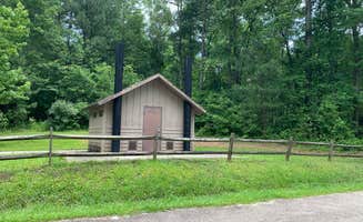 Elizabeth G.'s photo of a cabin at Lake Russell Recreation Area near Clarkesville, GA