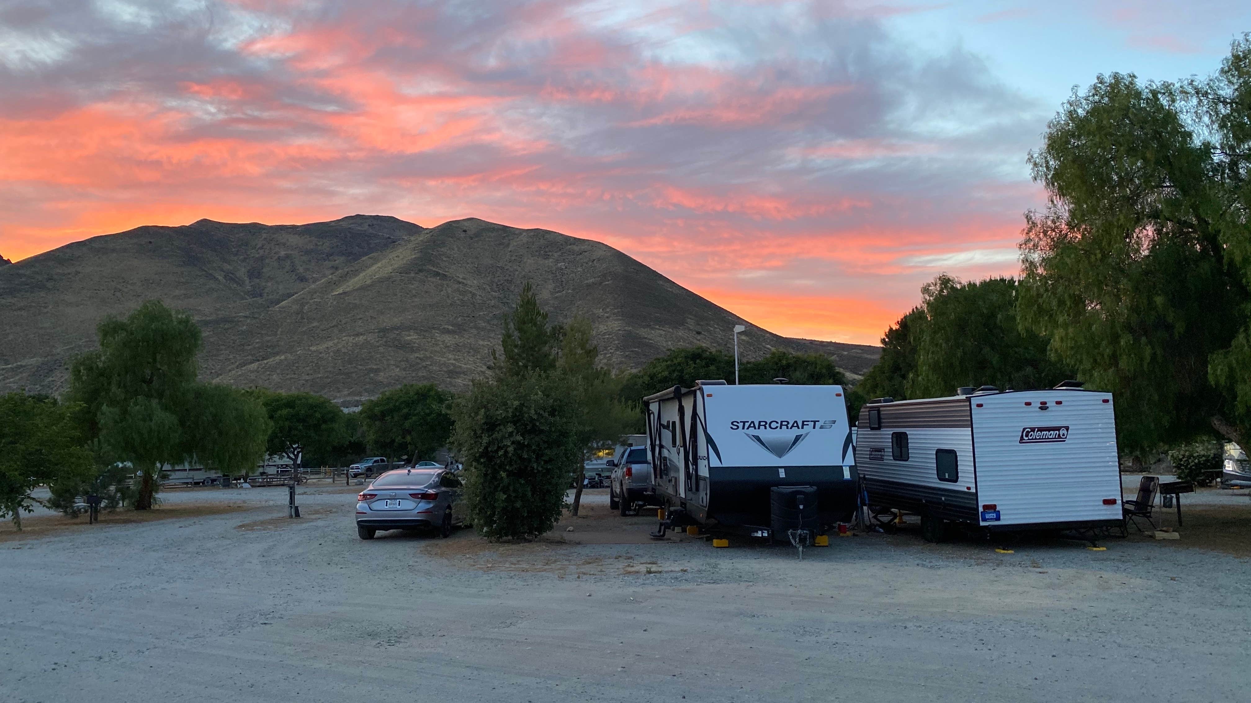 Keisha D.'s photo of rv camping at Thousand Trails Soledad Canyon near Hesperia, CA