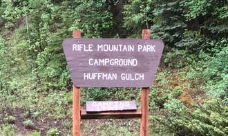 Camping near Glenwood Springs West/Colorado River KOA: Rifle Mountain Park, Silt, Colorado