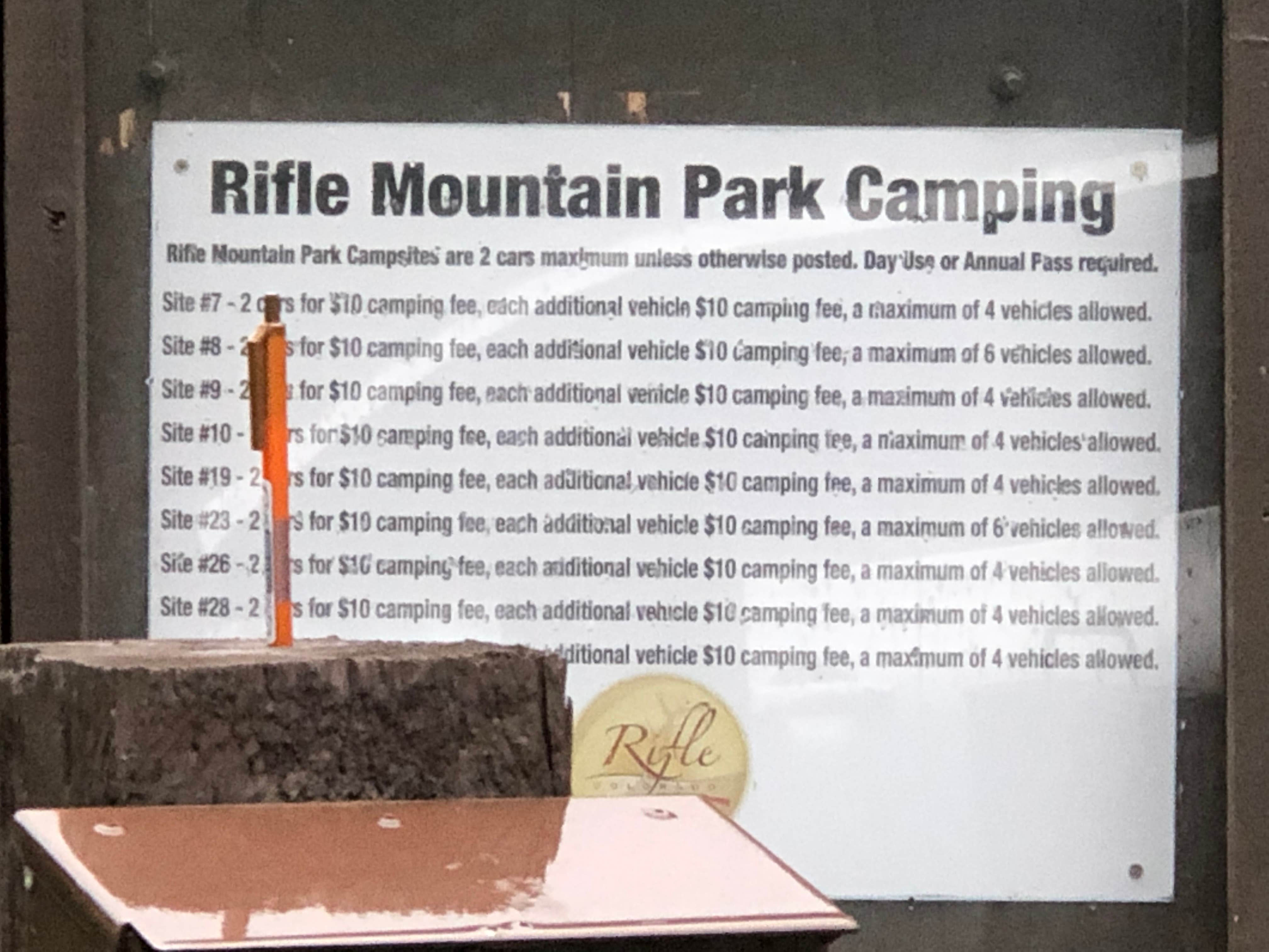 Camper submitted image from Rifle Mountain Park- Sawmill Gulch - 4