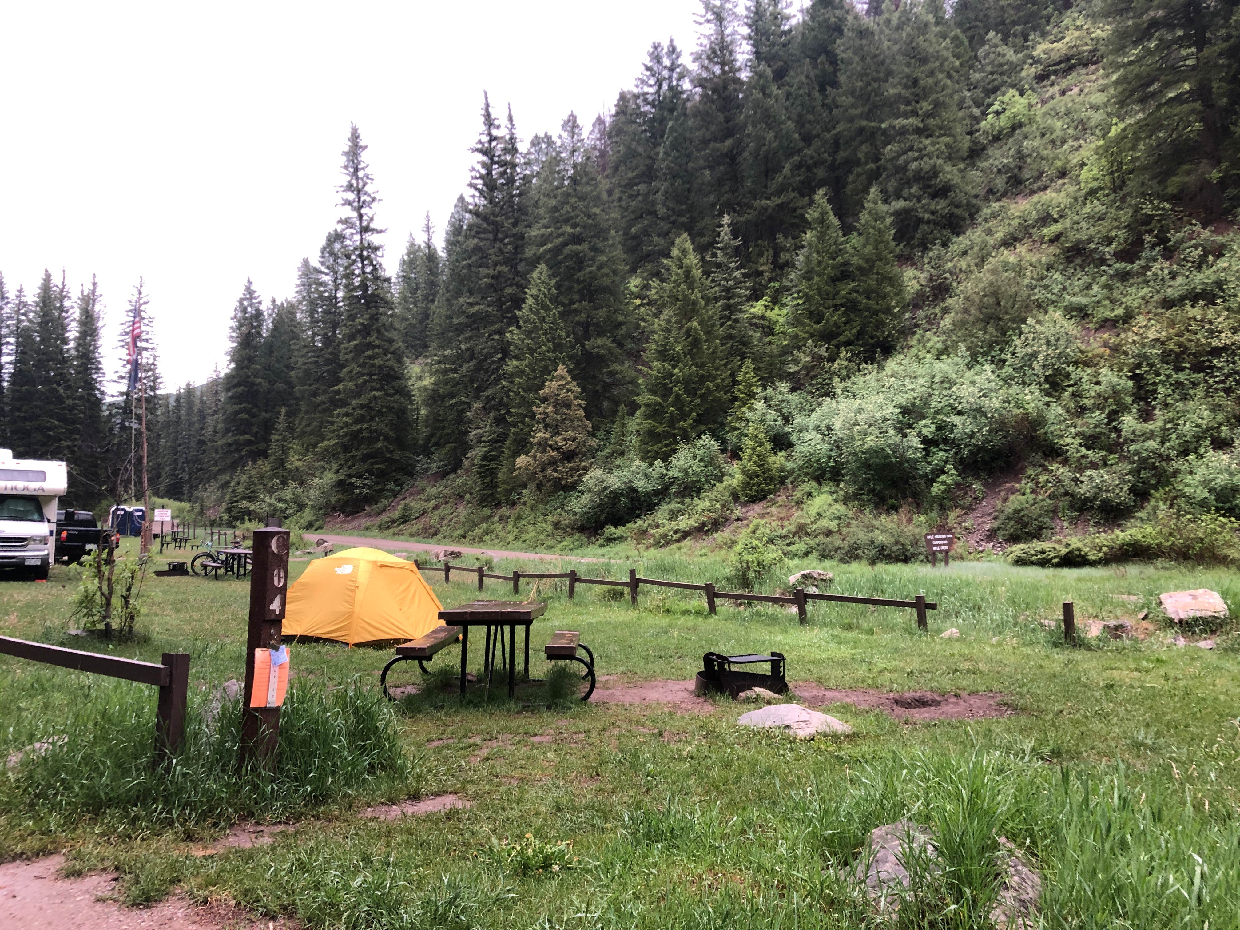 Camper submitted image from Rifle Mountain Park- Sawmill Gulch - 3