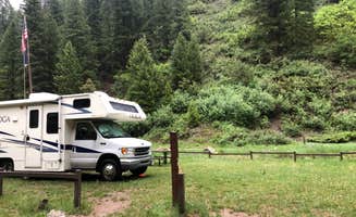 Hayley K.'s photo of rv camping at Rifle Mountain Park- Sawmill Gulch near Meeker, CO