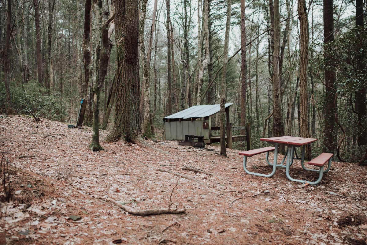 Stephanie J.'s photo of a cabin at Fort Mountain State Park Campground near Mcdonald, TN