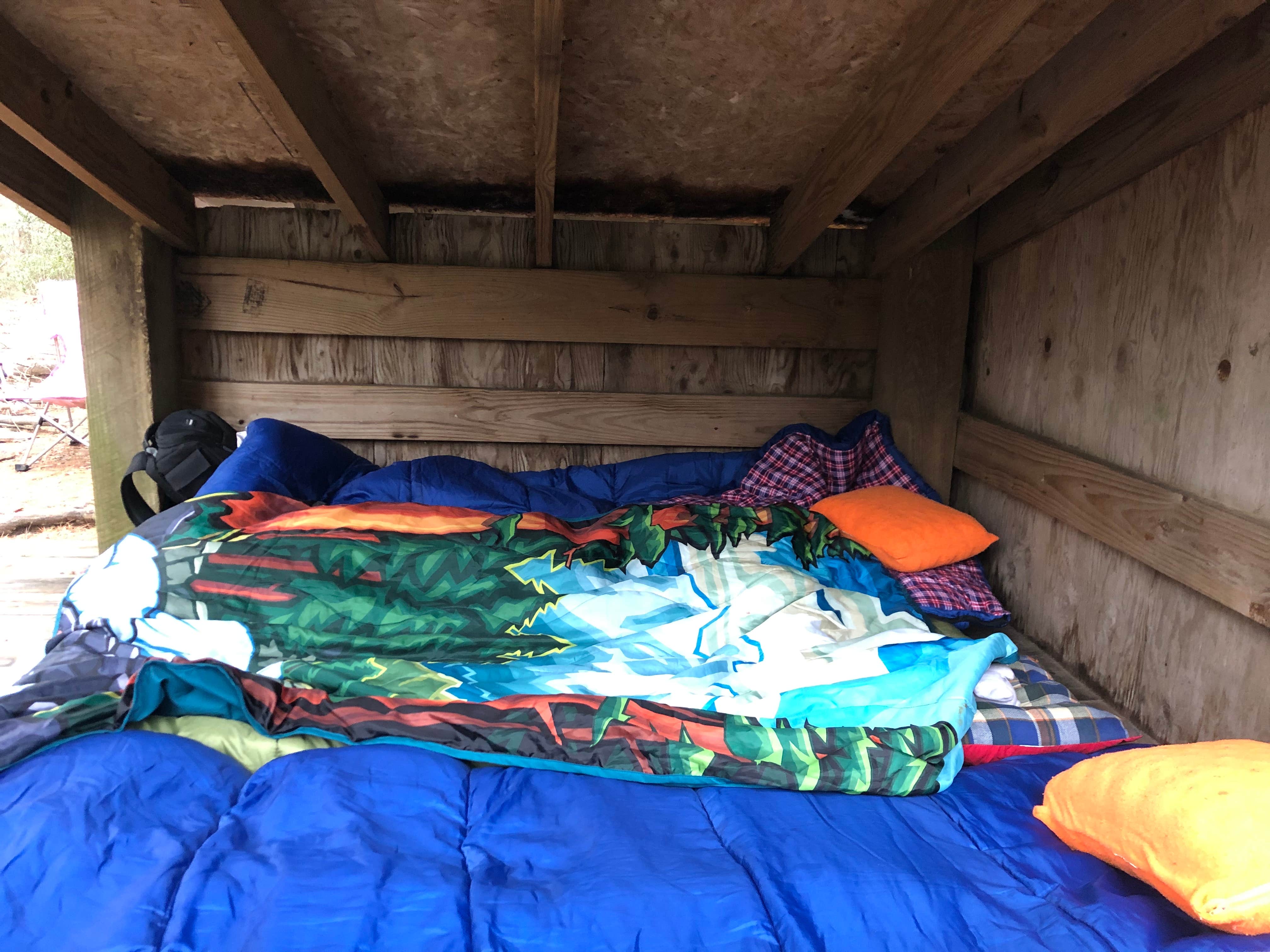 Stephanie J.'s photo of glamping accommodations at Fort Mountain State Park Campground near Harrison, TN