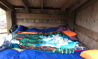 Stephanie J.'s photo of glamping accommodations at Fort Mountain State Park Campground near Harrison, TN