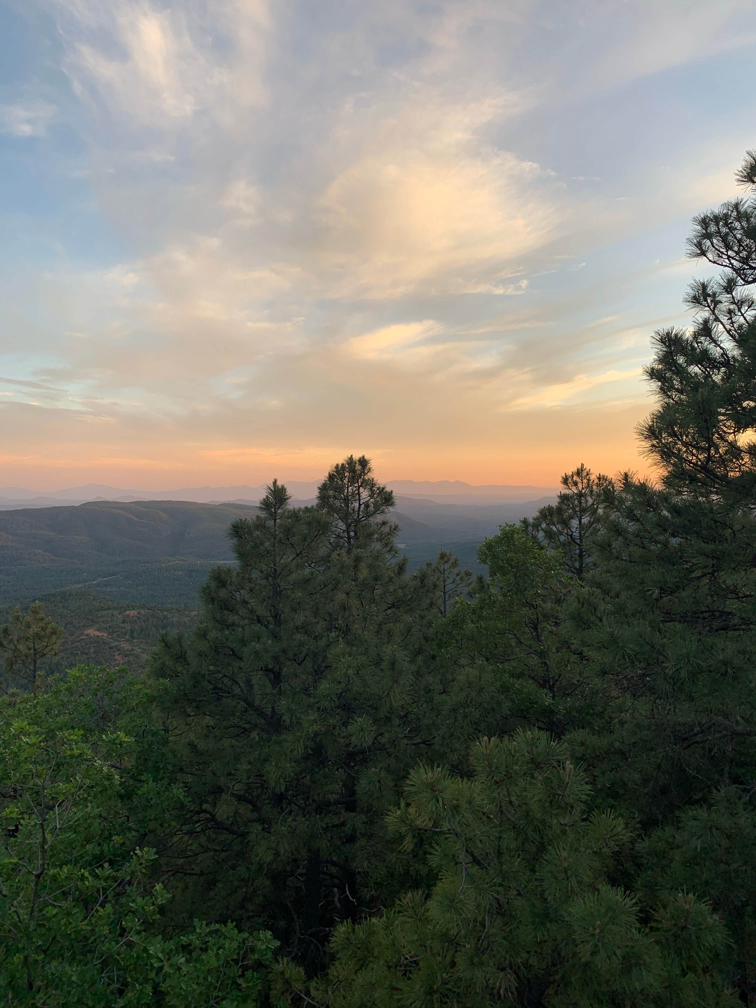 Carr Lake Campground on Forest Road 9350