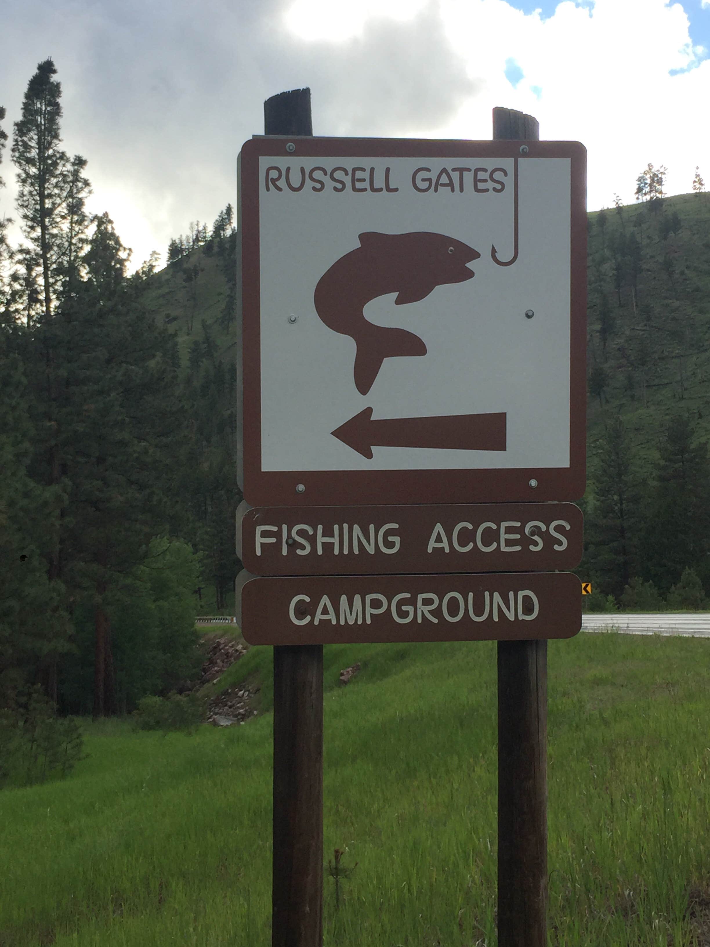 Camper-submitted photo at Russell Gates Memorial near Ovando, MT