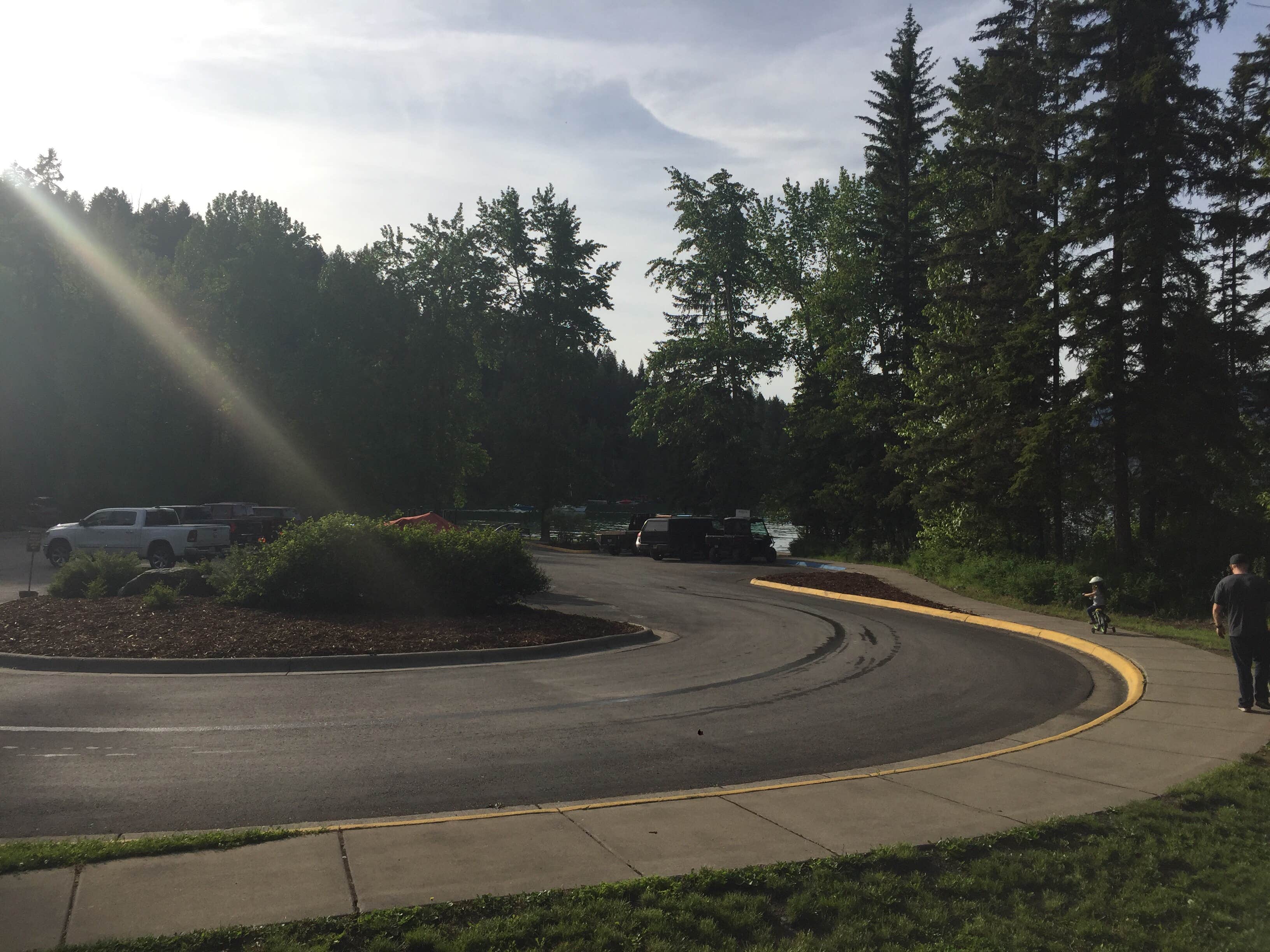 Camper-submitted photo at Whitefish Lake State Park Campground near Eureka, MT