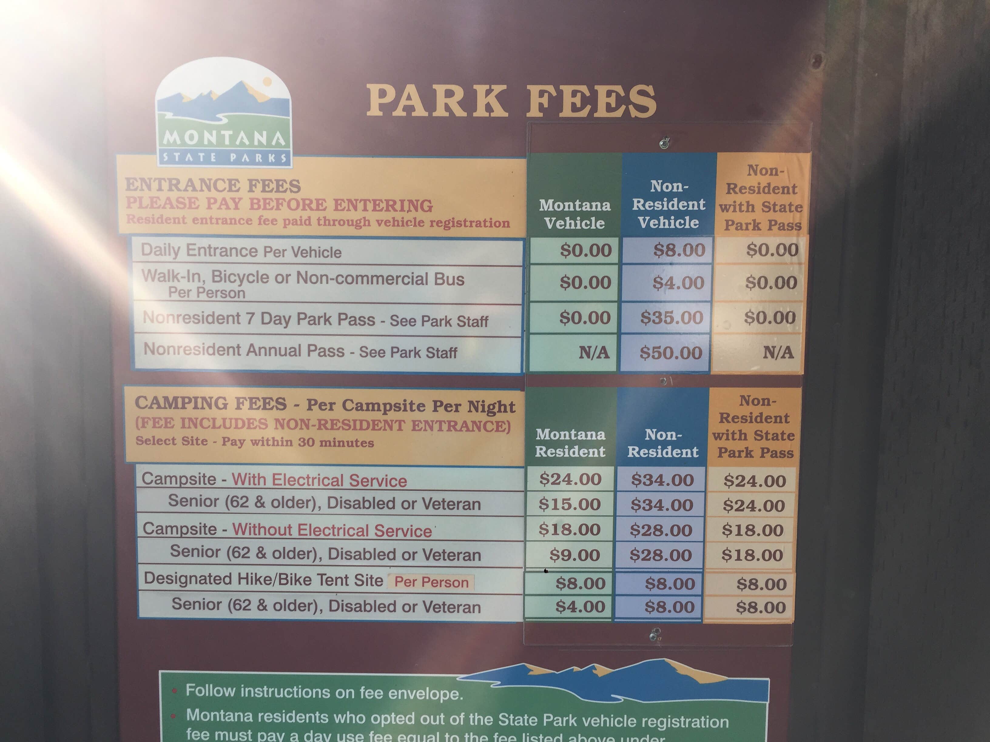 Camper-submitted photo at Whitefish Lake State Park Campground near Eureka, MT