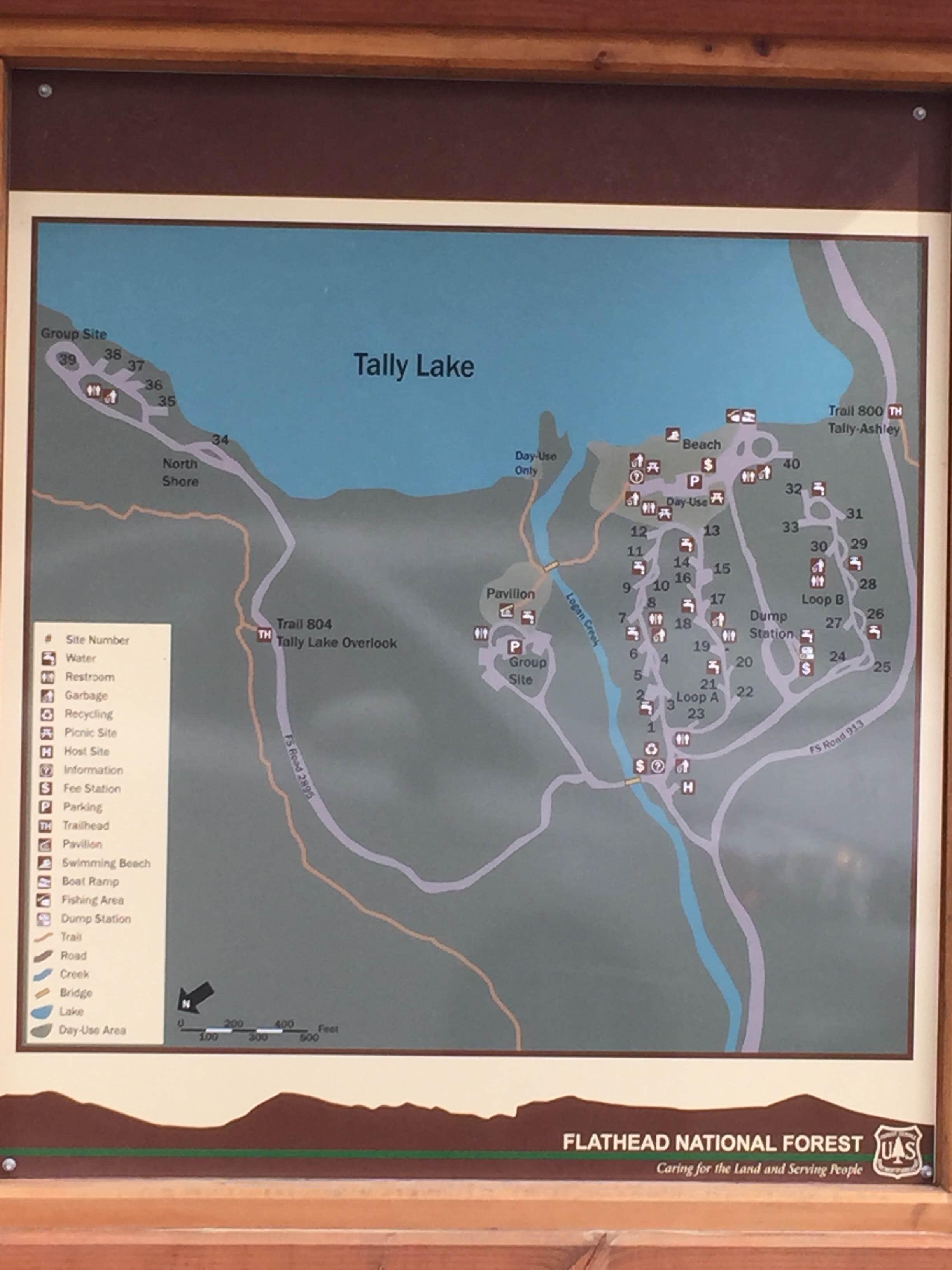 Camper-submitted photo at Tally Lake Campground near Stryker, MT