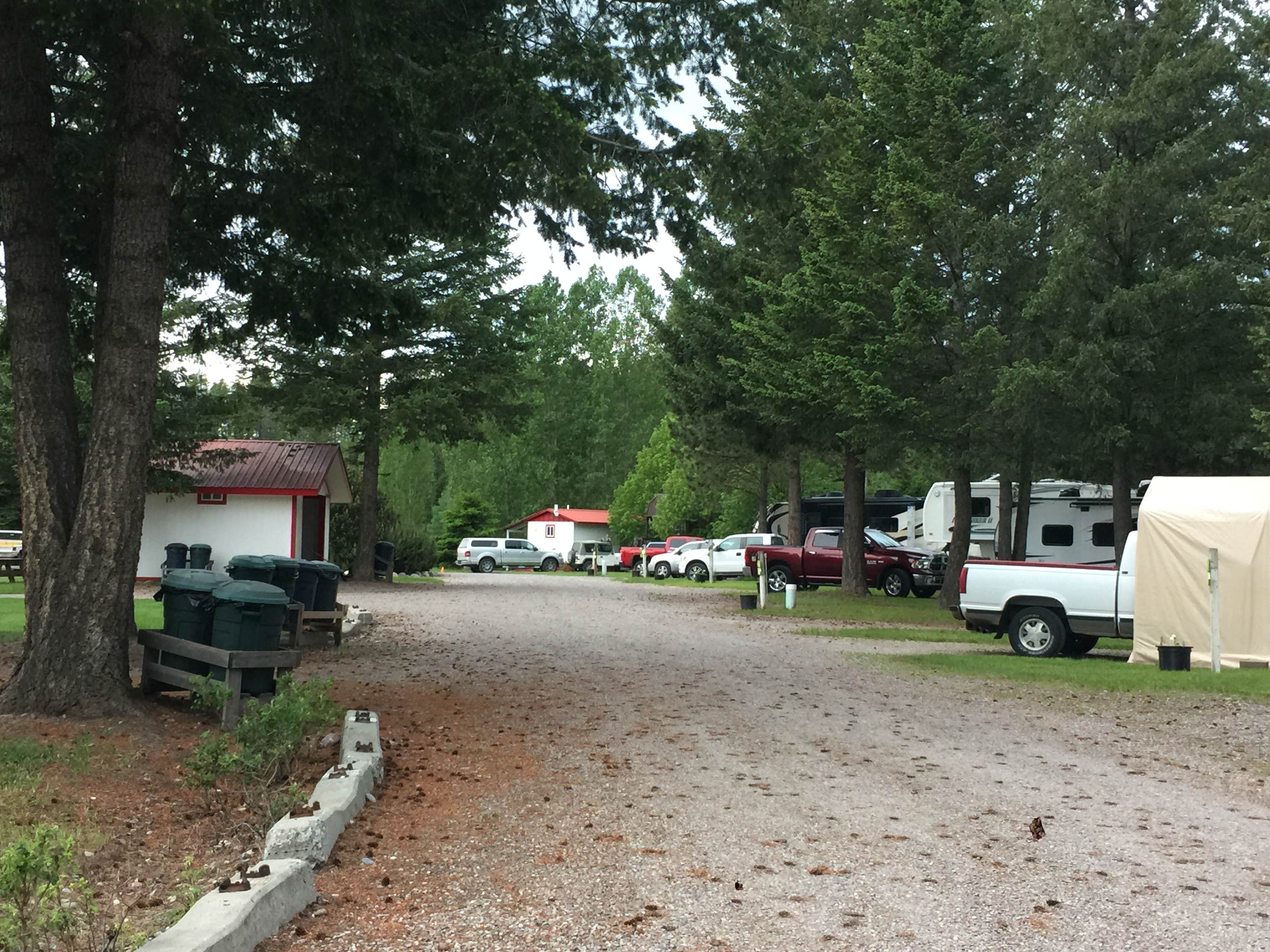 Camper-submitted photo at Glacier Peaks RV Park near Olney, MT