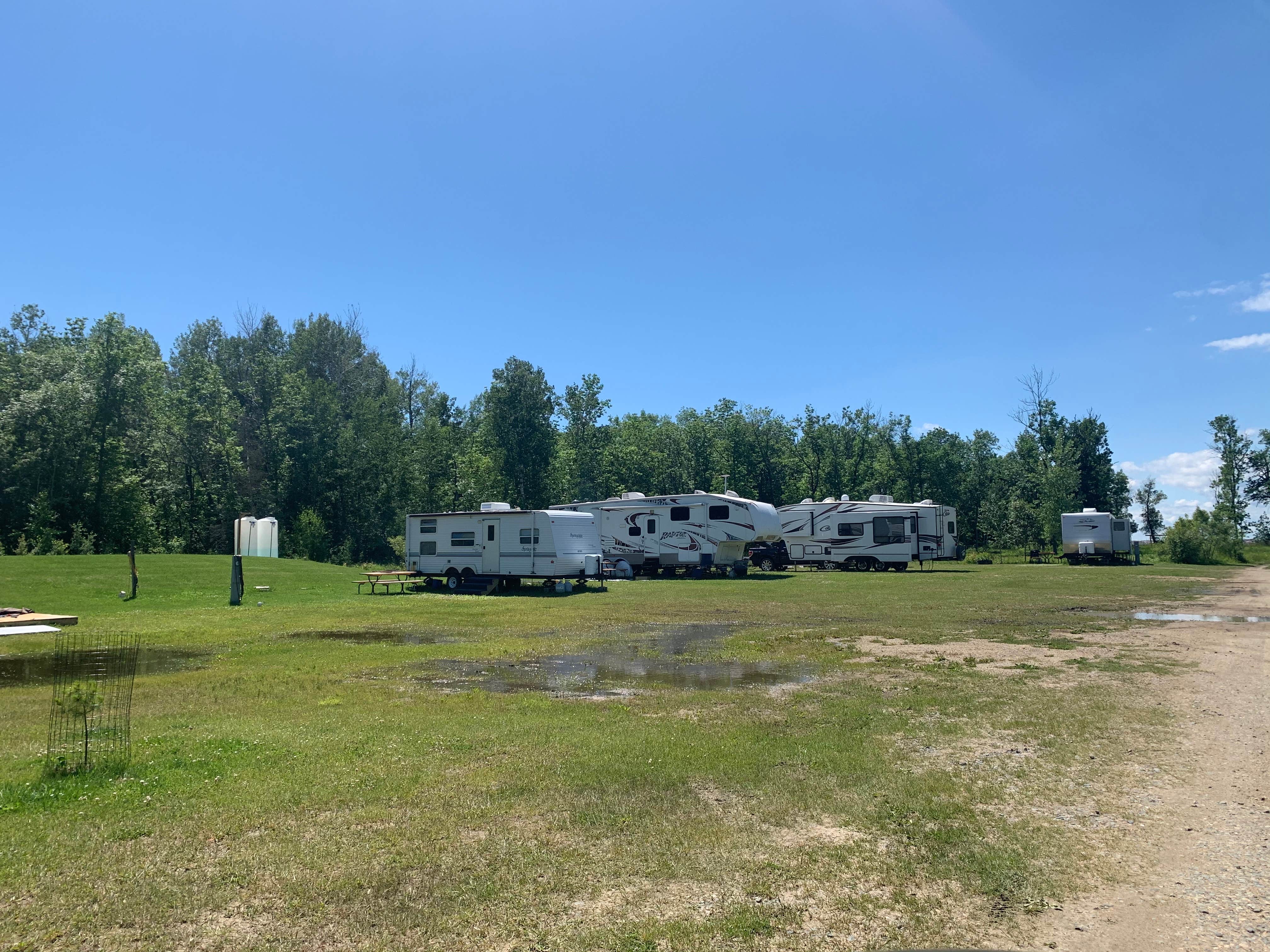 Camper-submitted photo at Hillmans RV Park near Crane Lake, MN