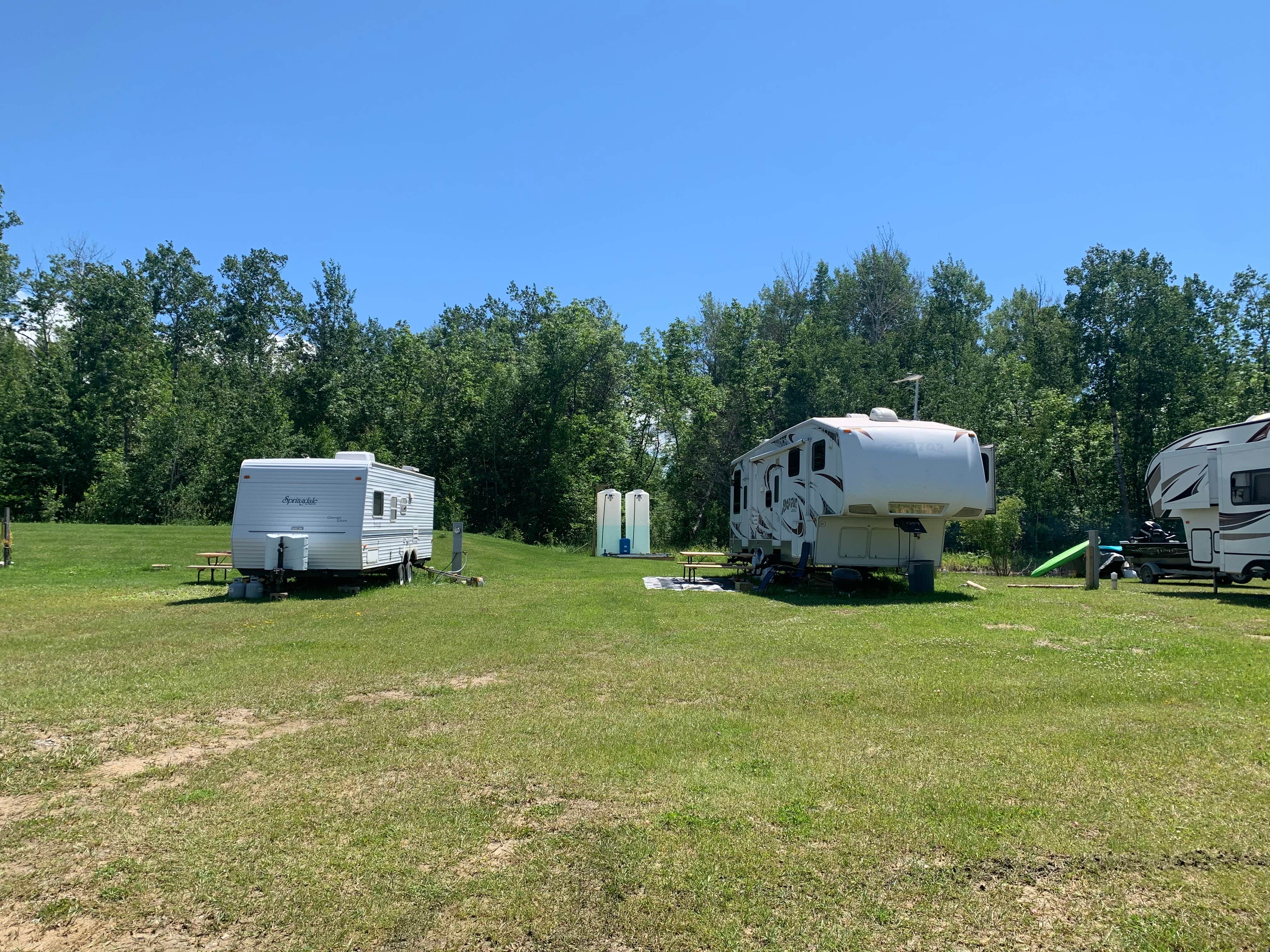 Camper-submitted photo at Hillmans RV Park near Crane Lake, MN