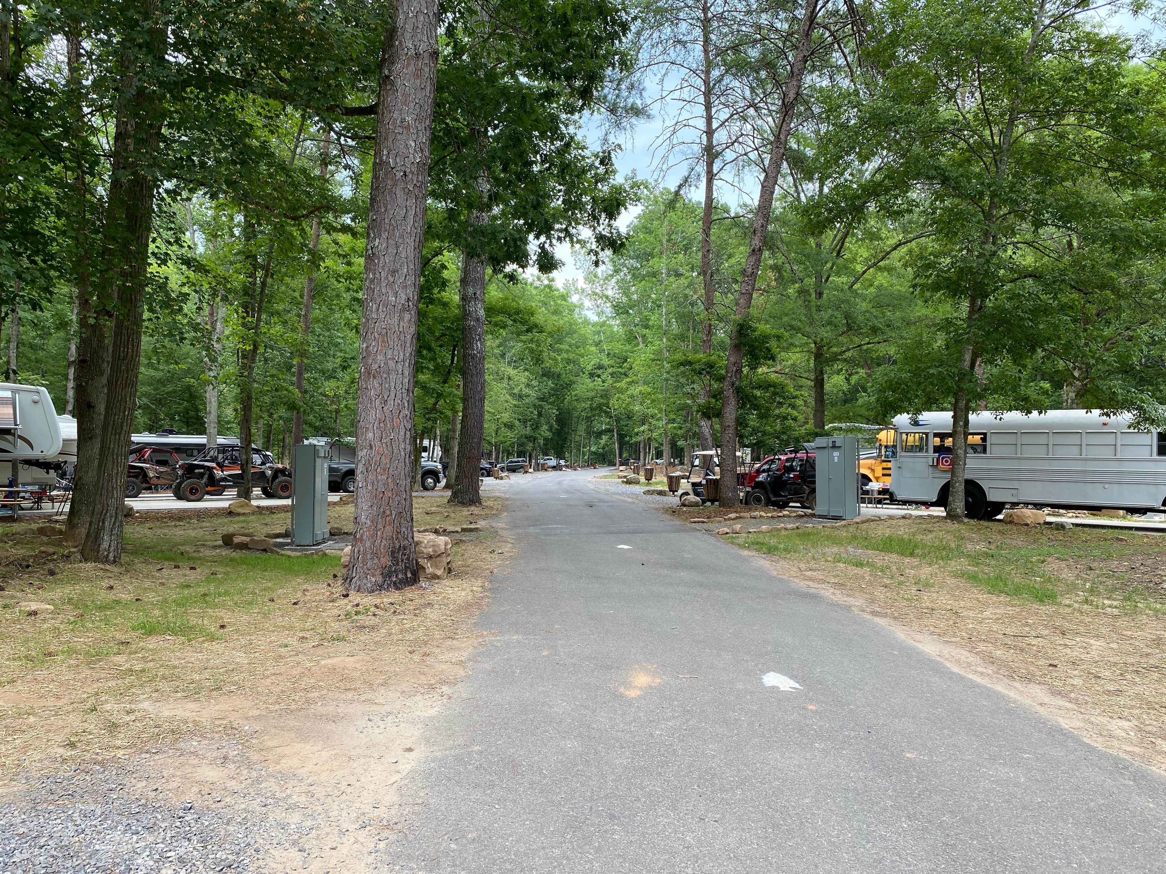 Asher K.'s photo of rv camping at Buck's Pocket State Park Campground near Langston, AL