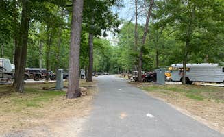 Asher K.'s photo of rv camping at Buck's Pocket State Park Campground near Woodville, AL