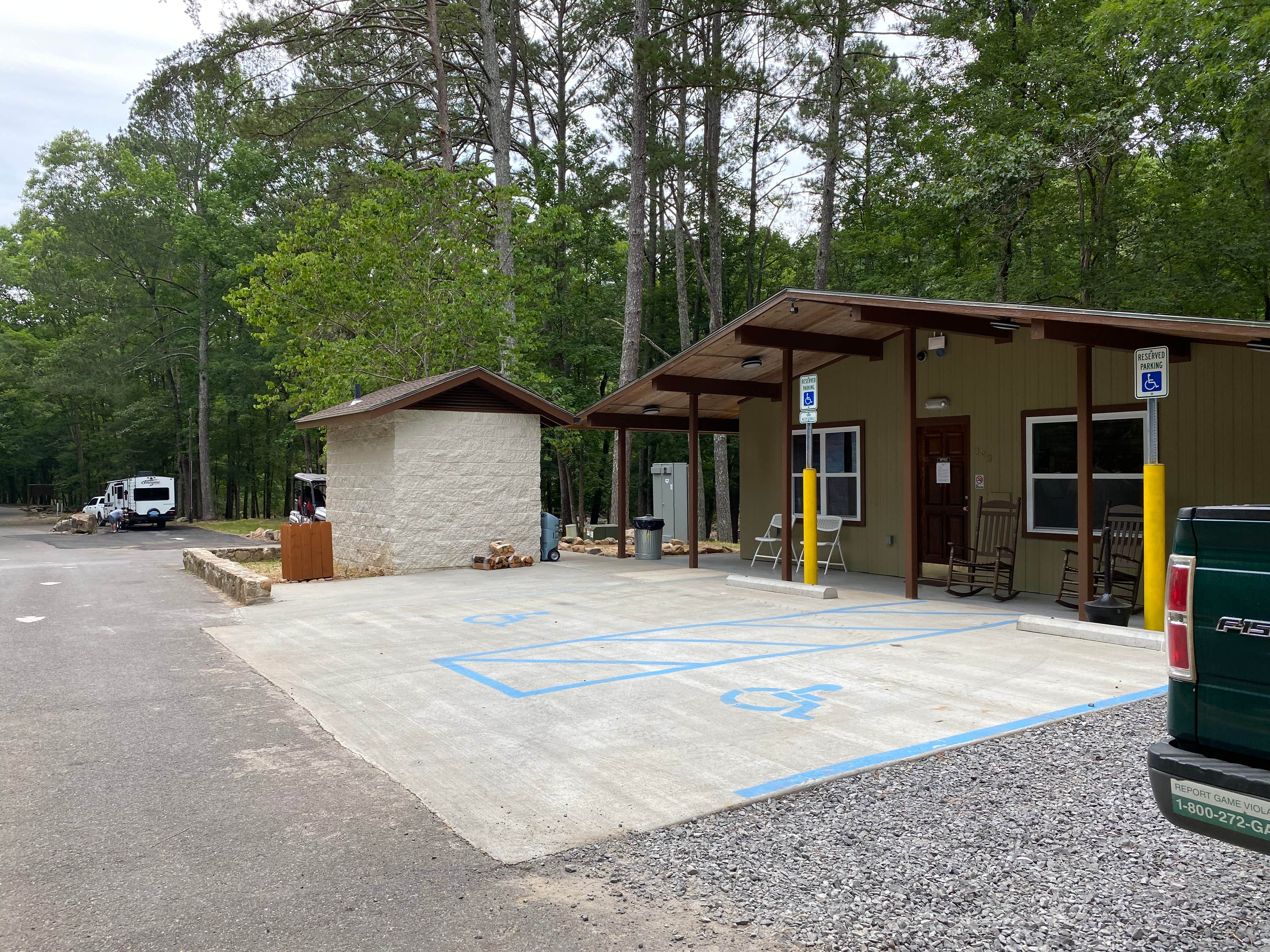 Camper-submitted photo at Buck's Pocket State Park Campground near Woodville, AL