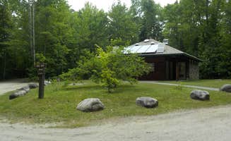 Sarah C.'s photo of a cabin at Brighton State Park Campground near North Concord, VT