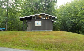 Sarah C.'s photo of a cabin at Brighton State Park Campground near Derby Line, VT
