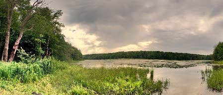 Camper-submitted photo at Jackson Pond Tent Sites near Marietta, NY