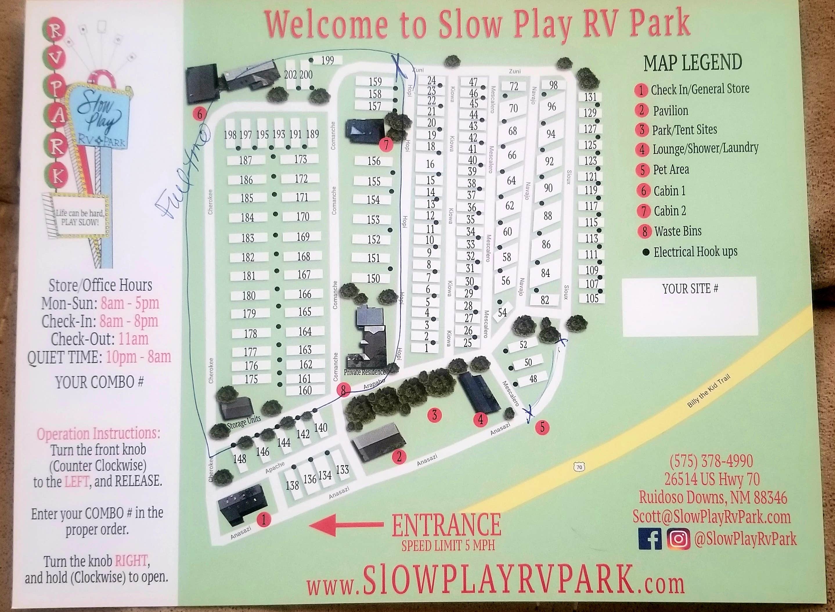 Camper submitted image from Slow Play RV Park - 4