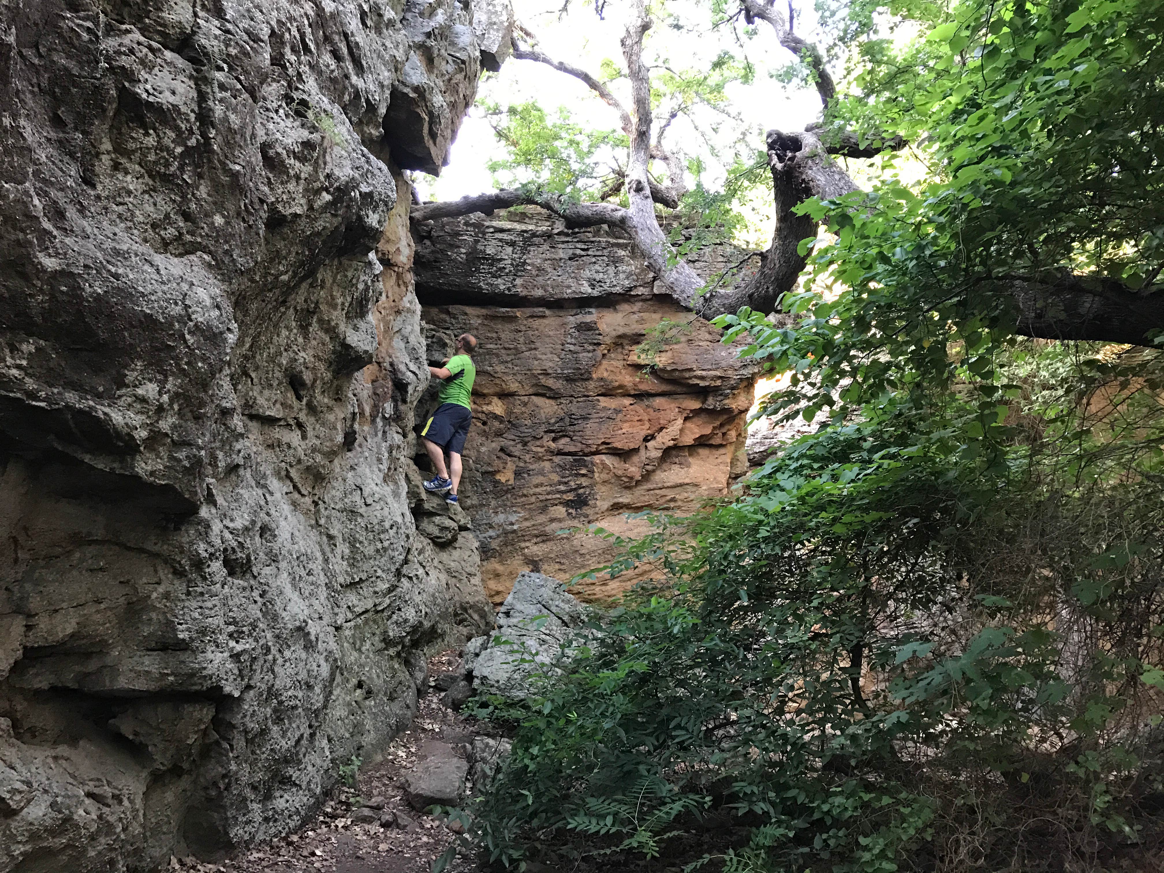 Camper submitted image from Primitive Area — Lake Mineral Wells State Park - 1